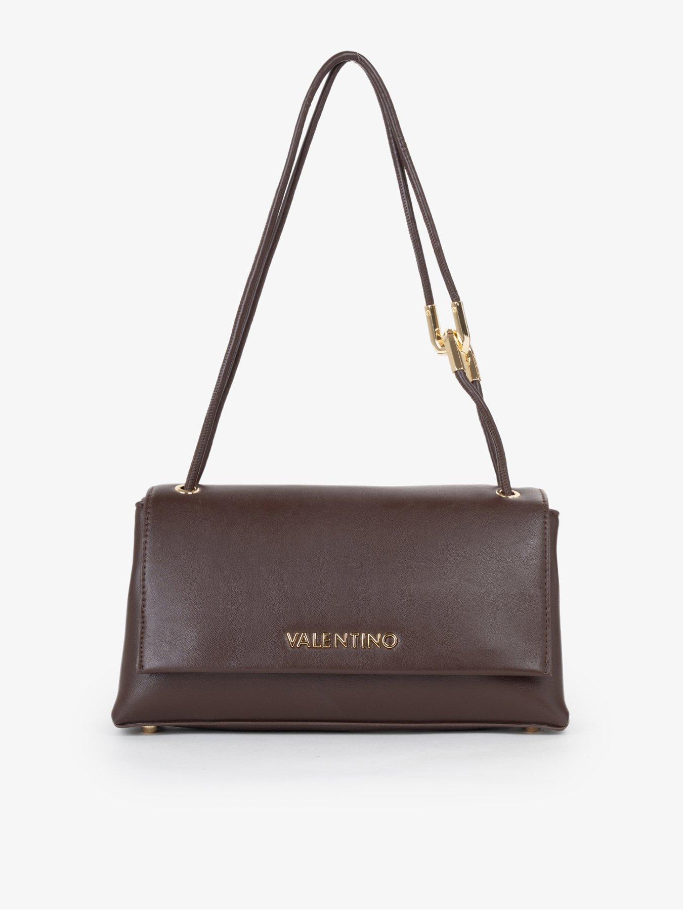 Image 1 of 3 of Valentino Fable Flap Bag - Brown