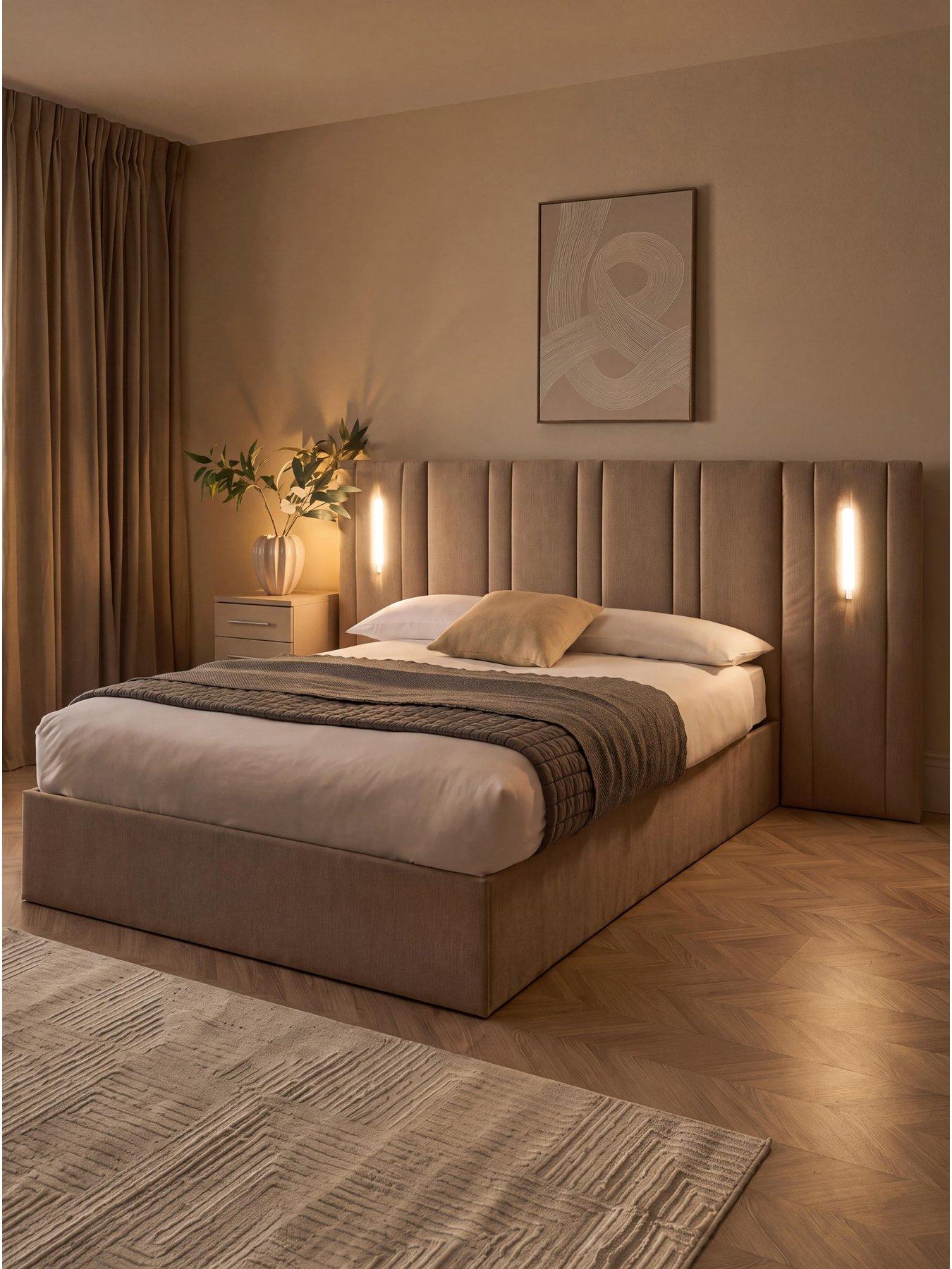 Image 7 of 7 of The Very Collection Hera Connect Double Ottoman Bedframe