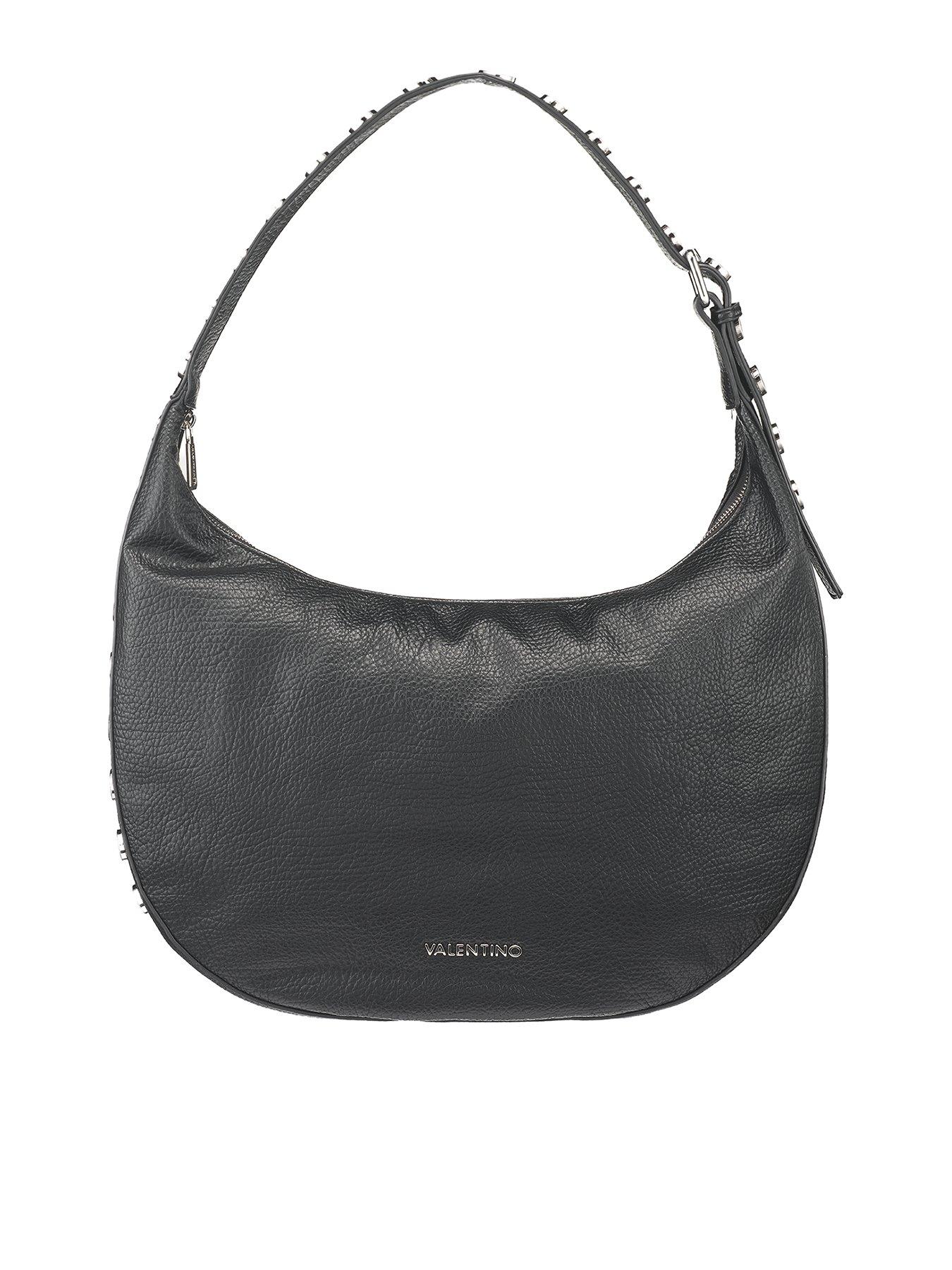 Image 1 of 6 of Valentino Women's Glam Hobo Shoulder Bag - Black