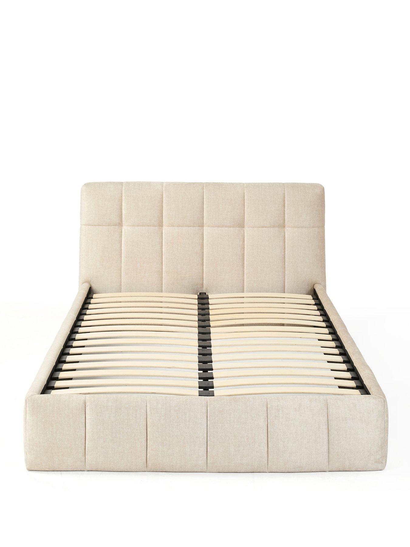 Image 2 of 7 of Michelle Keegan Home Marcy Bed with Mattress Options (Buy &amp; SAVE!)&nbsp;- Natural