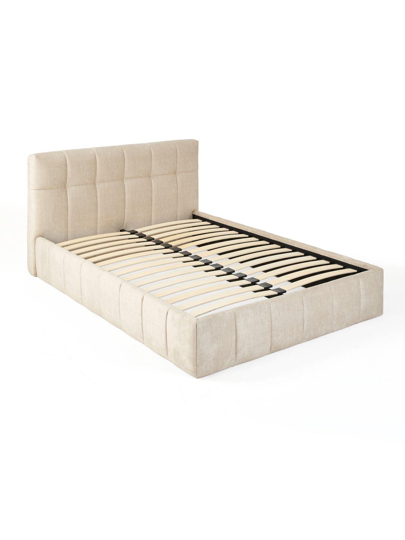 Image 3 of 7 of Michelle Keegan Home Marcy Bed with Mattress Options (Buy &amp; SAVE!)&nbsp;- Natural