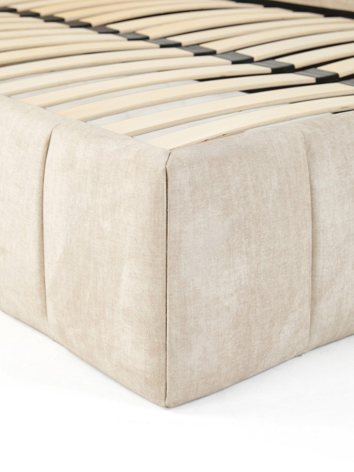 Image 4 of 7 of Michelle Keegan Home Marcy Bed with Mattress Options (Buy &amp; SAVE!)&nbsp;- Natural