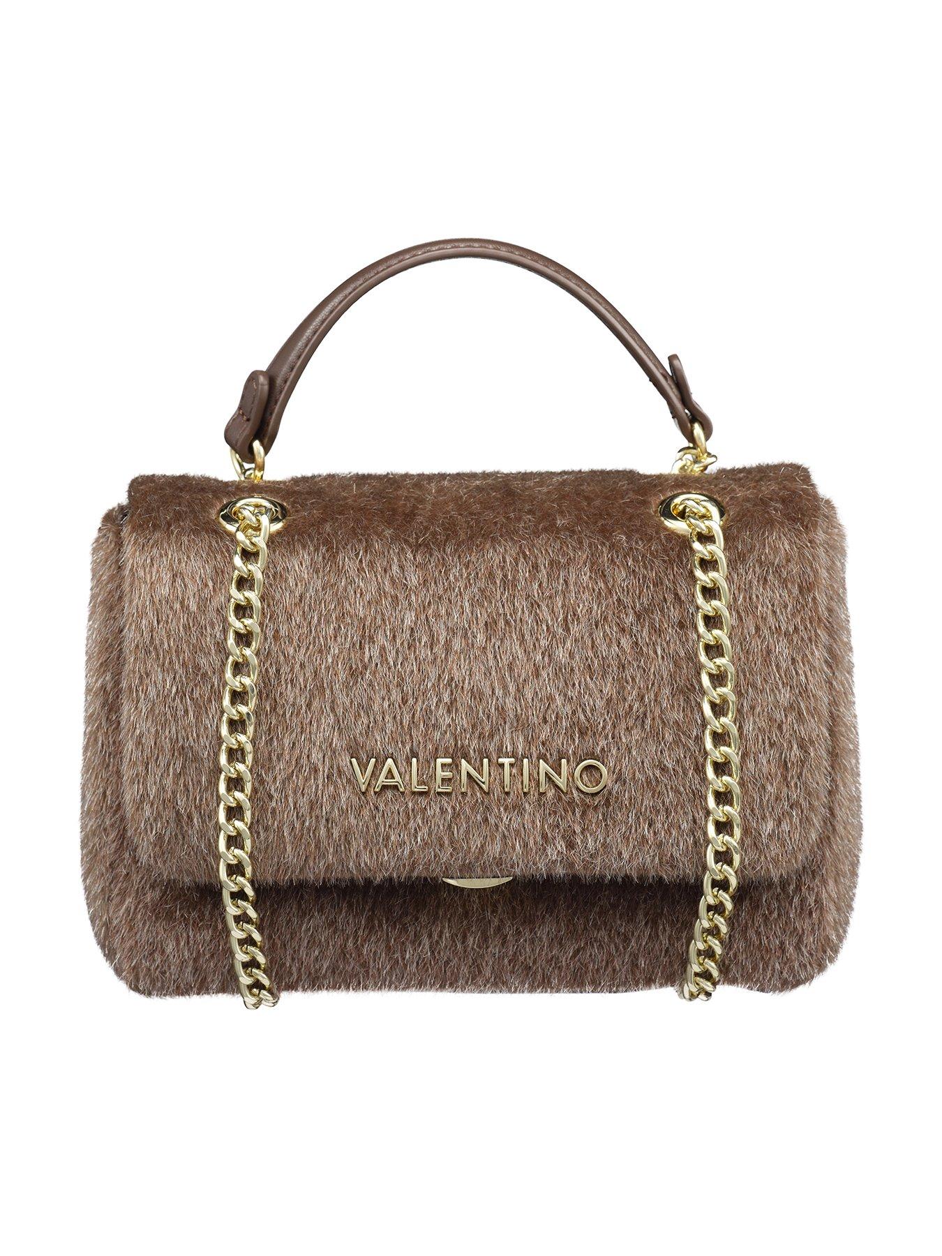 Valentino Ocarina Winter Flap Bag - Brown