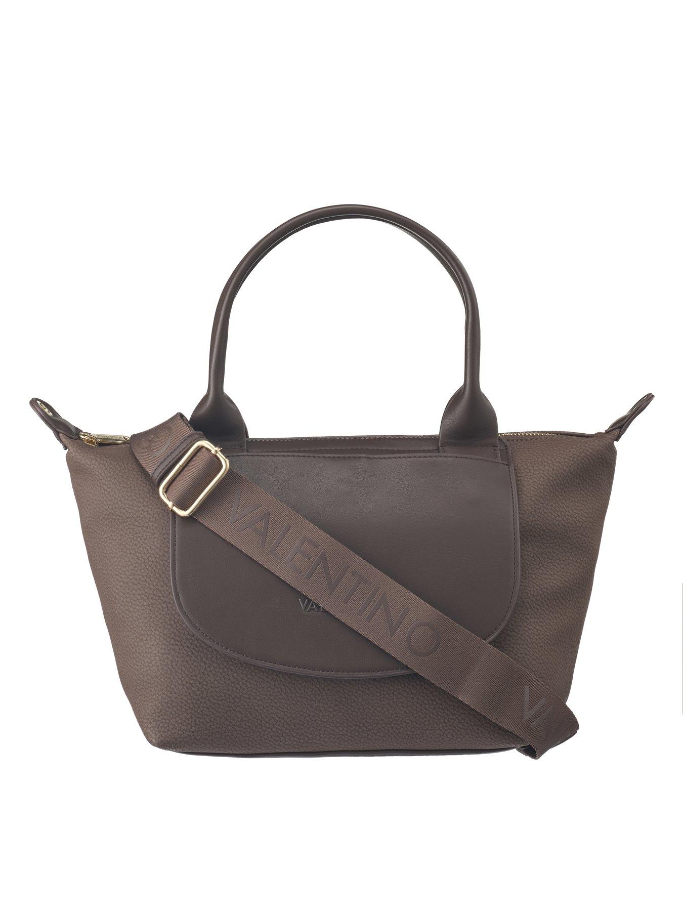 Image 2 of 6 of Valentino Snowfall Shopping Bag - Brown