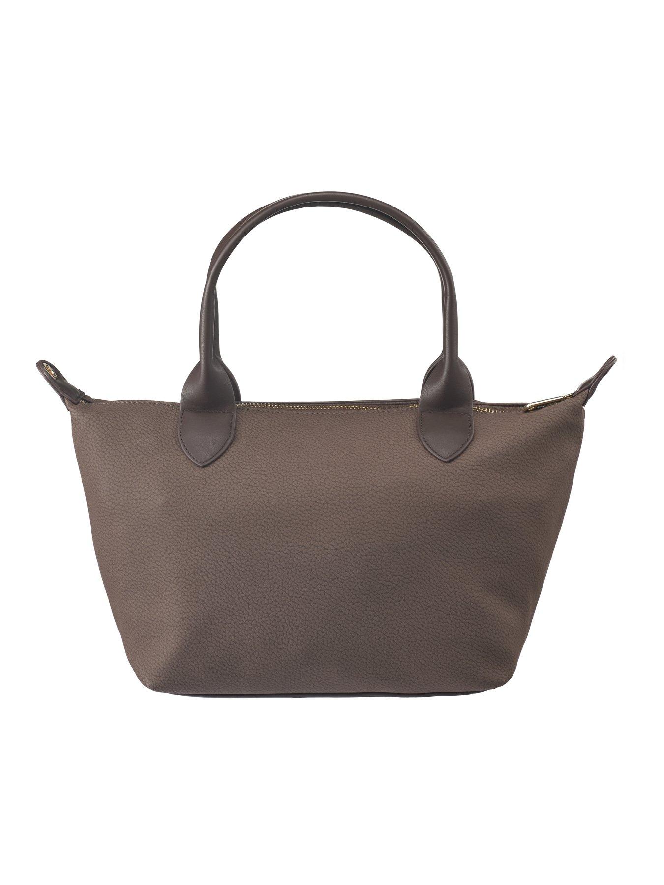 Image 3 of 6 of Valentino Snowfall Shopping Bag - Brown