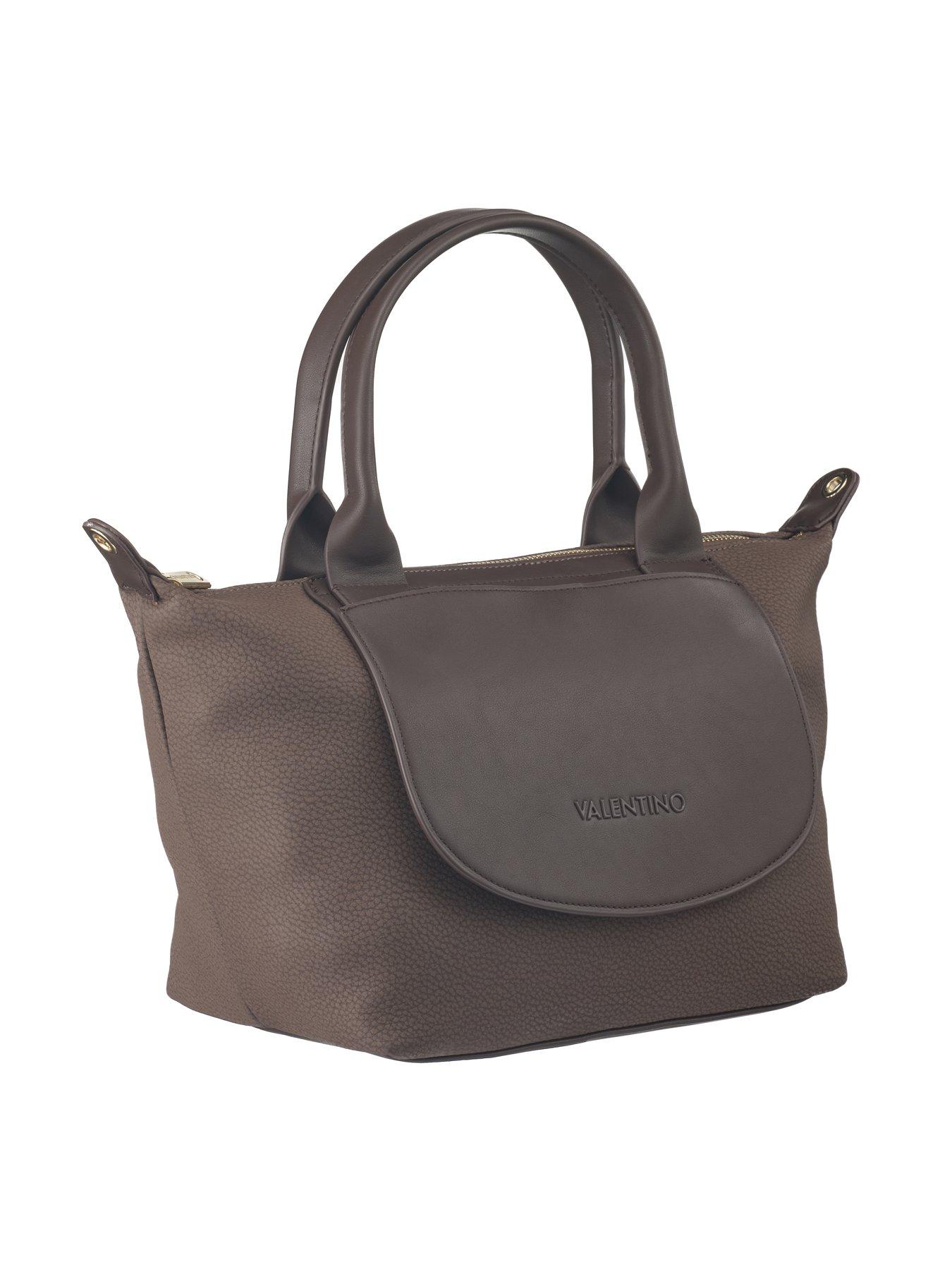 Image 4 of 6 of Valentino Snowfall Shopping Bag - Brown