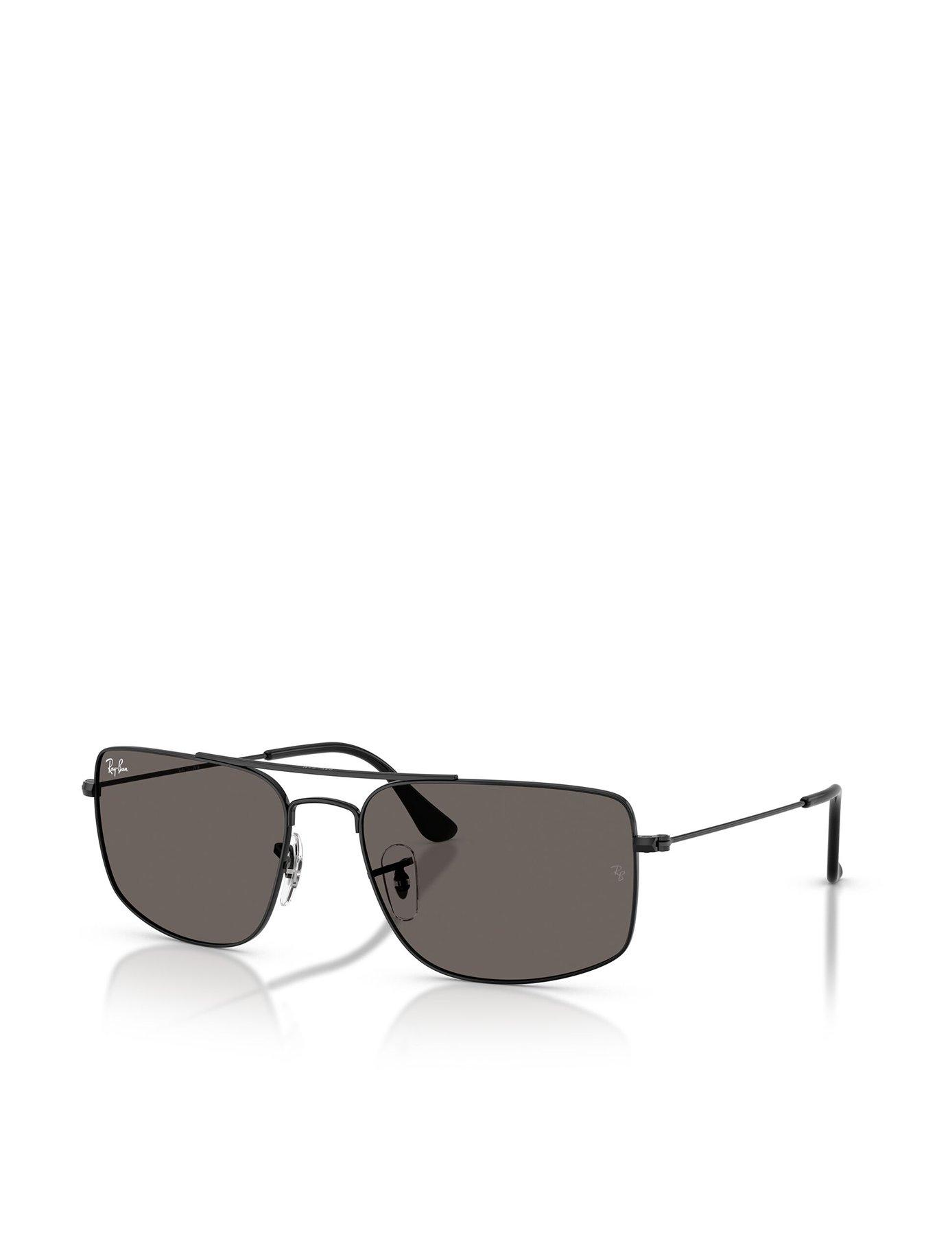 Image 1 of 5 of Ray-Ban Ray Ban Explorer III Rectangular Sunglasses - Black