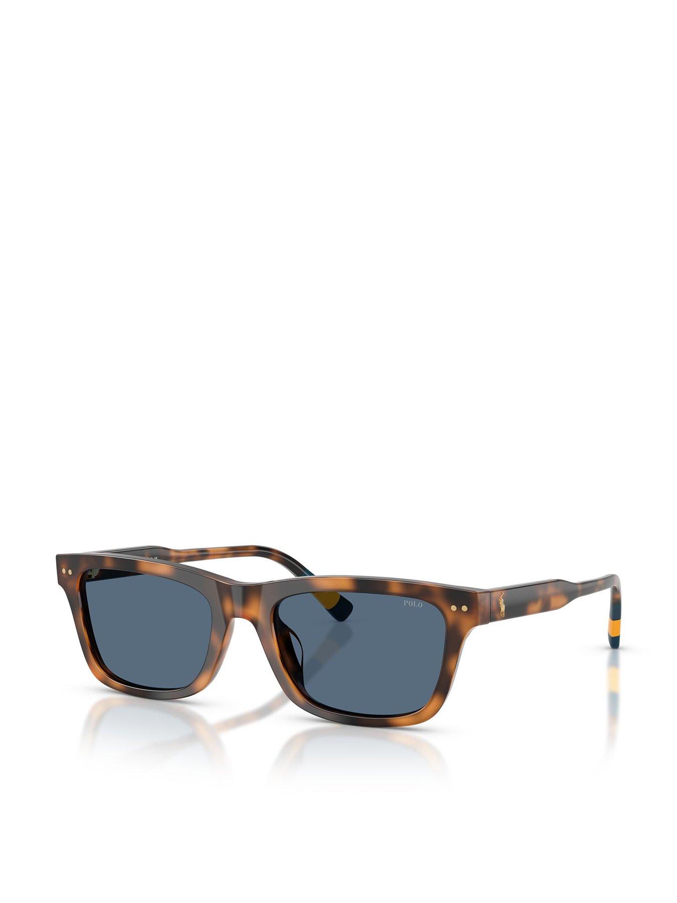 Polo Ralph Lauren 0Ph4240U Wayfarer Sunglasses - Brown