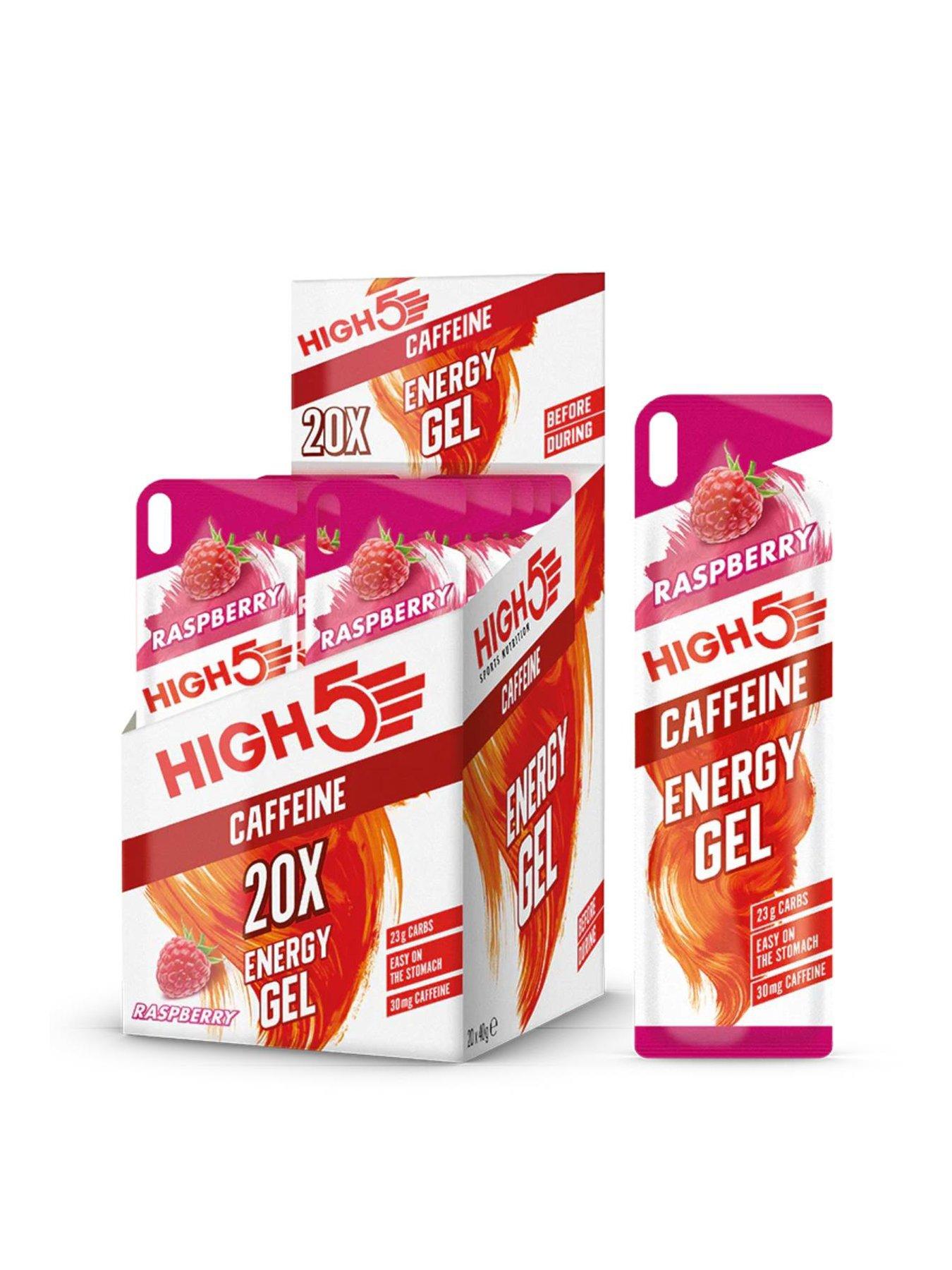Image 1 of 1 of High5 Energy Gel Caffeine 20 x 40g Sachet Raspberry
