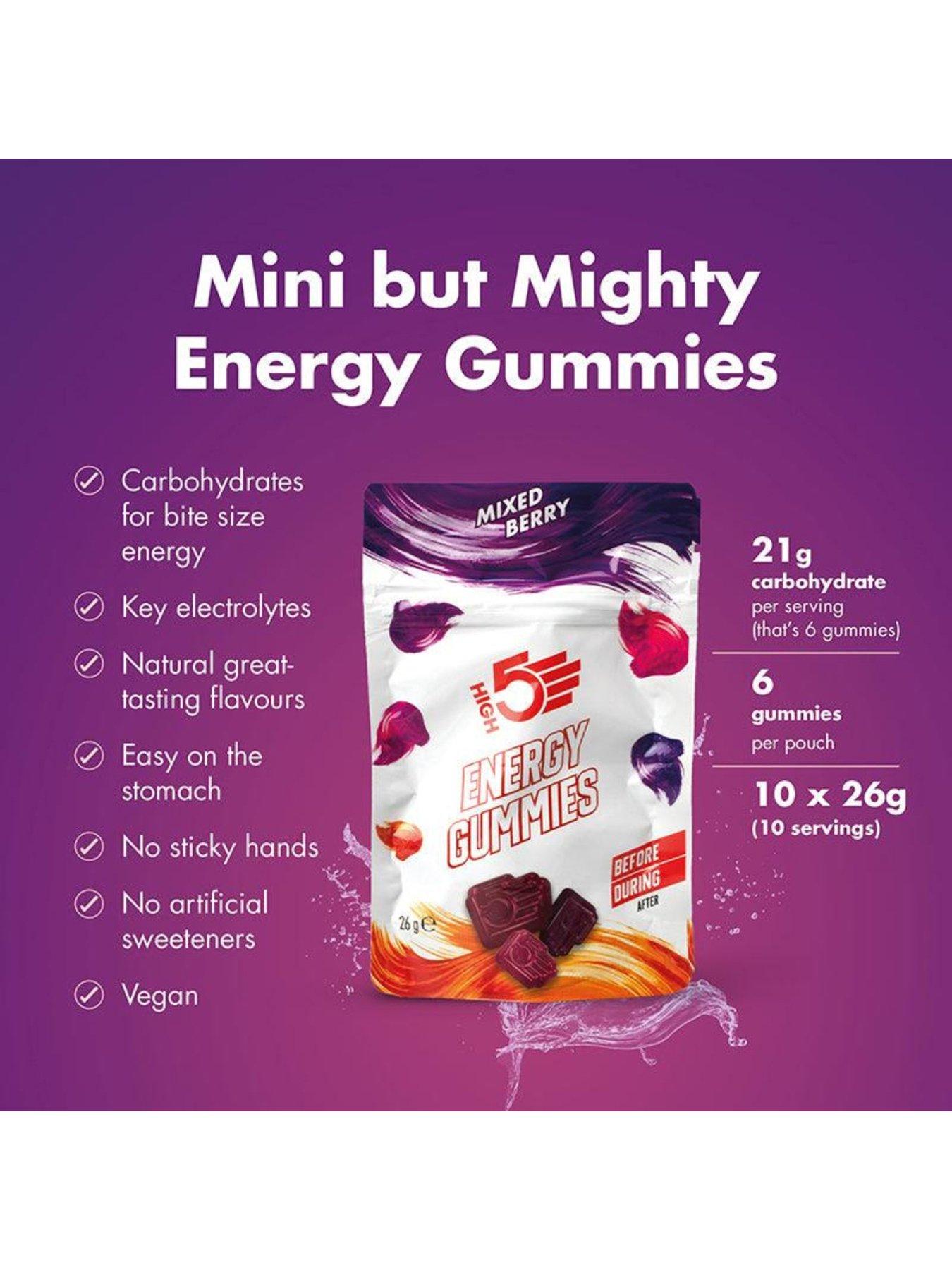 Image 2 of 6 of High5 Energy Gummies 10 x 26g Pouch Mixed Berry