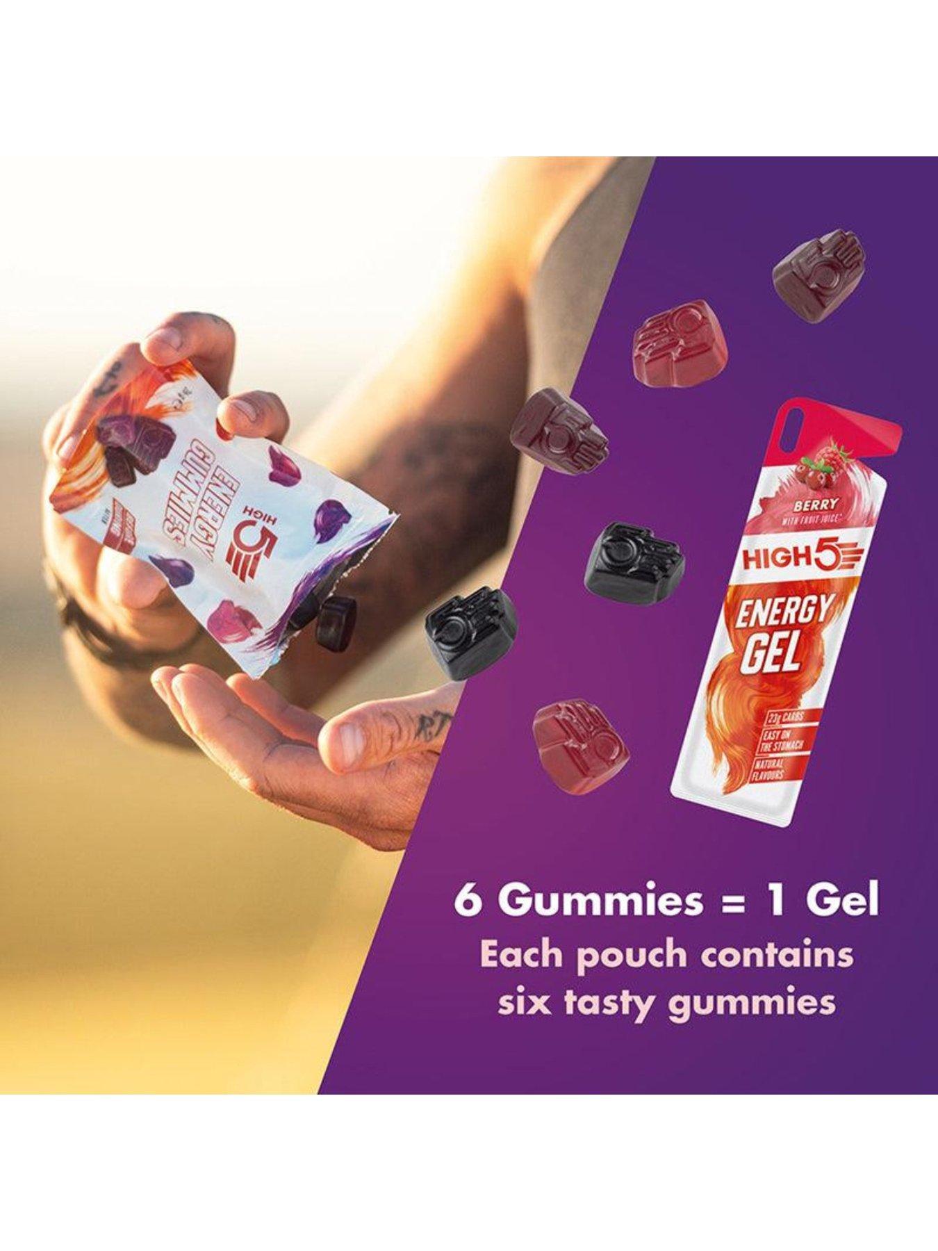 Image 4 of 6 of High5 Energy Gummies 10 x 26g Pouch Mixed Berry