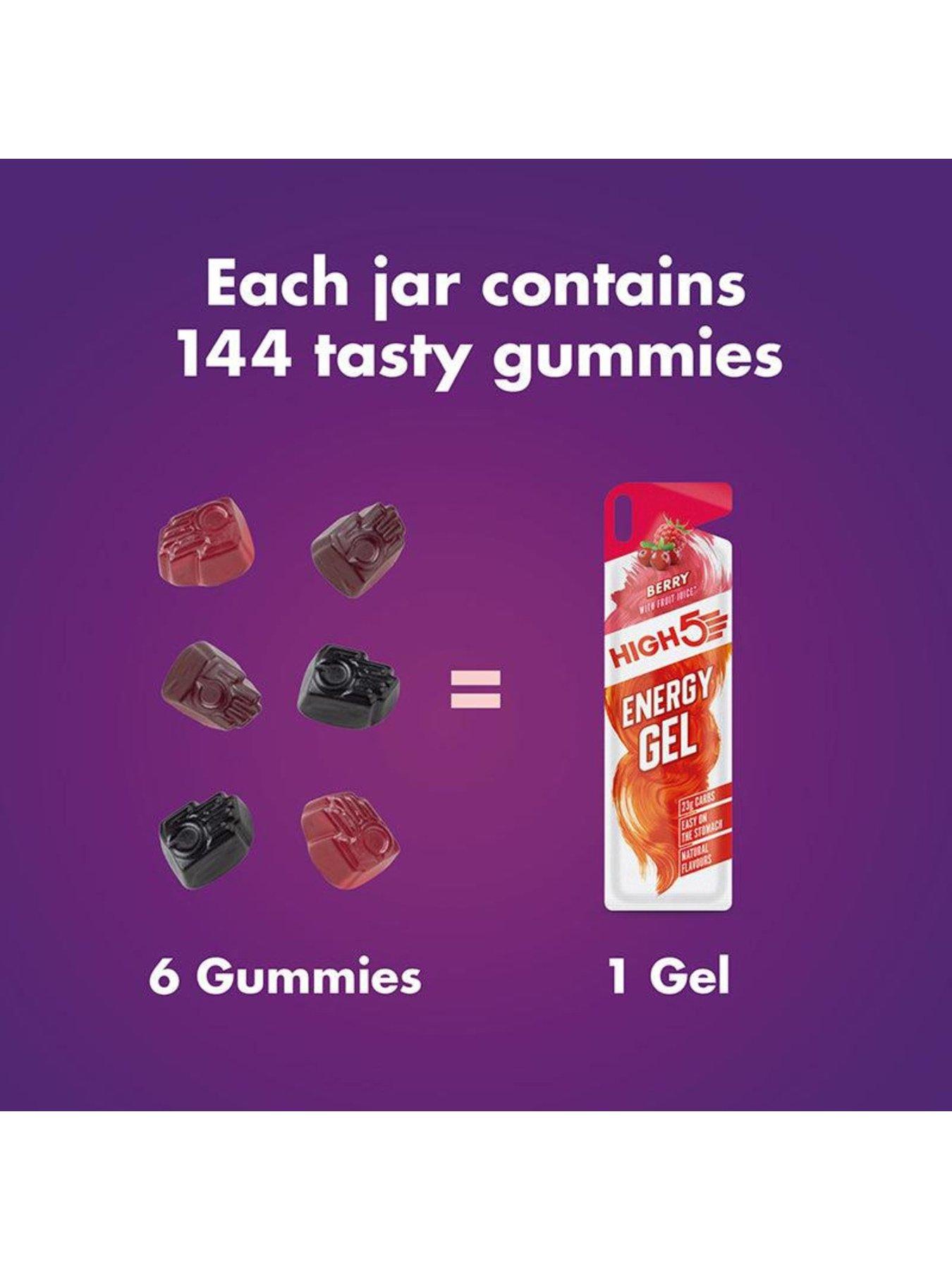 Image 6 of 6 of High5 Energy Gummies 10 x 26g Pouch Mixed Berry