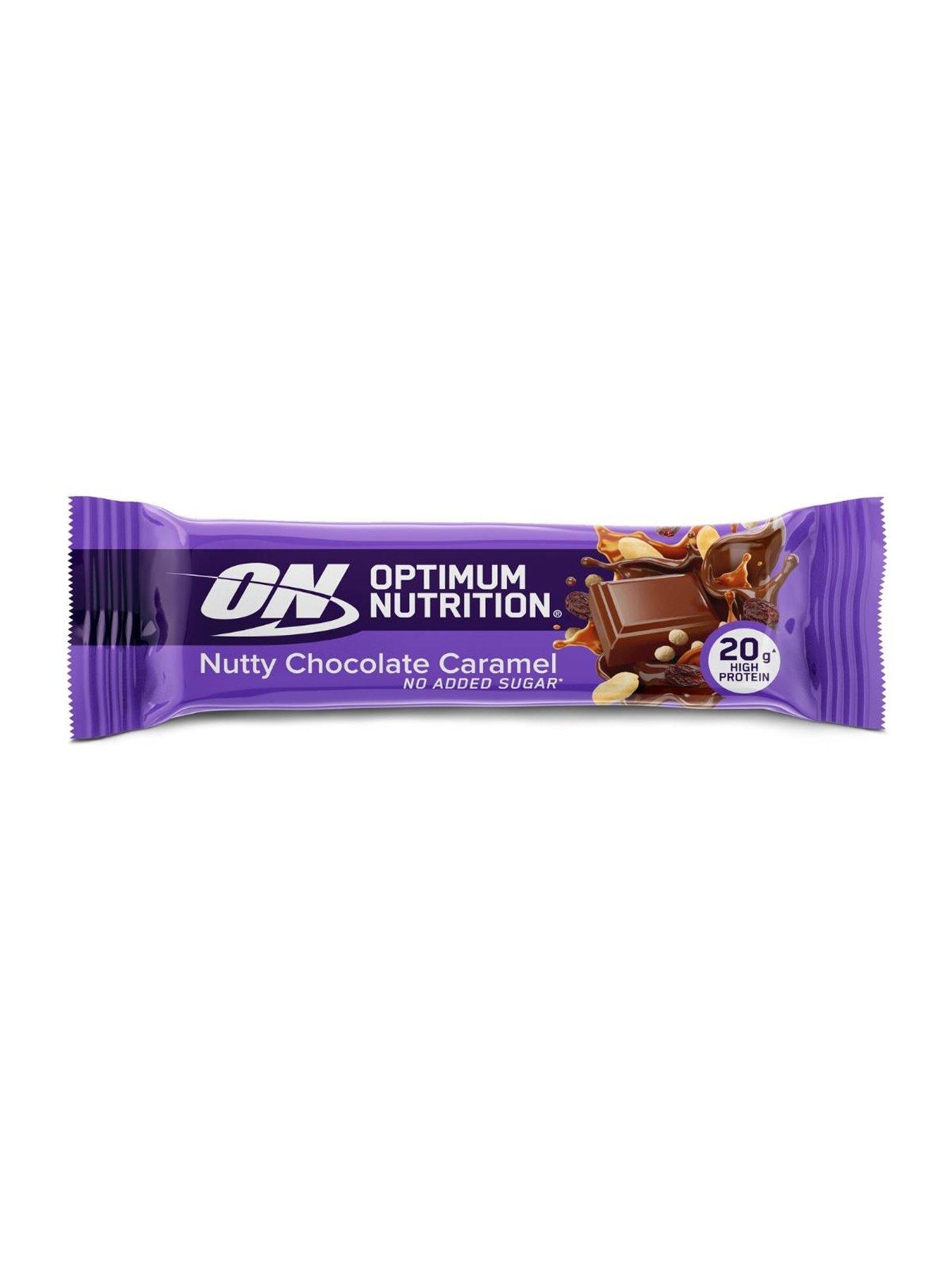 Image 2 of 2 of Optimum Nutrition Protein Bar - Nutty Chocolate Caramel - 10 x 70g