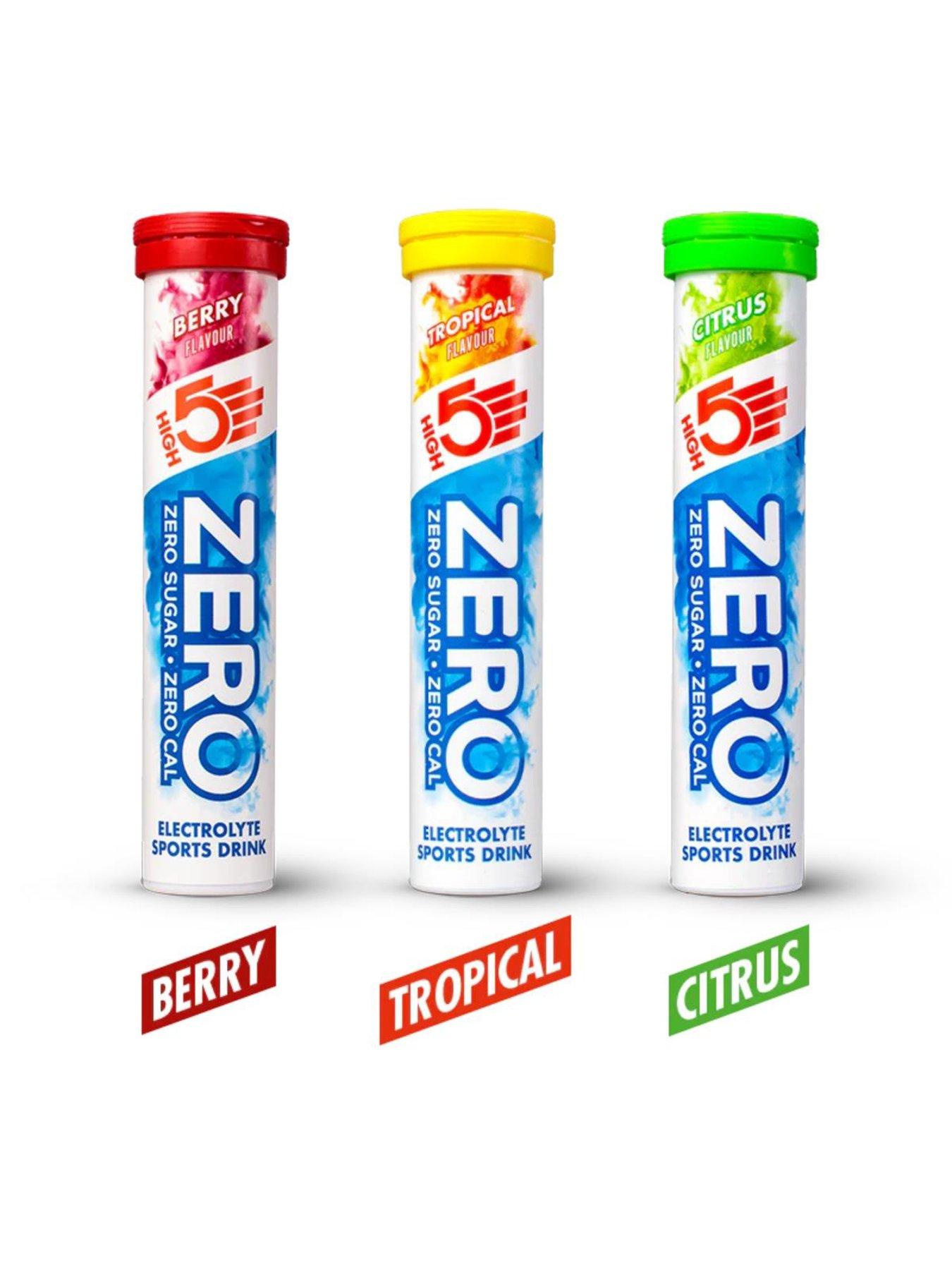 Image 2 of 2 of High5 ZERO Triple Pack 3 x 20 Hydration Tablets Berry, Citrus and Tropical