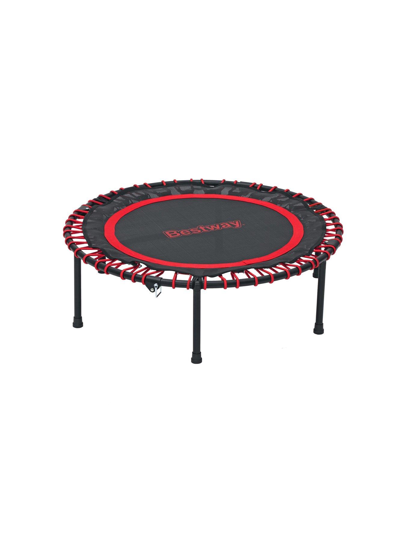 Image 7 of 7 of Bestway Aerobounce Adult Exercise and Rebounder Trampoline with Adjustable Handlebar