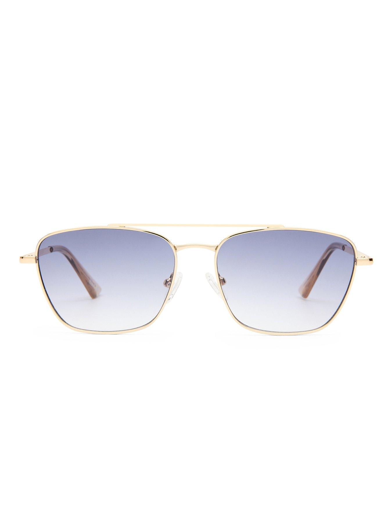 Image 3 of 4 of LE SPECS LE SPECS Womens Diametric Ii Square Sunglasses - Gold
