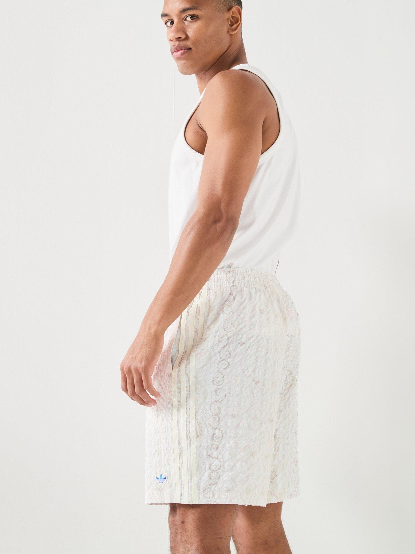 Image 4 of 6 of adidas Originals Mens Resort Shorts - Light Beige
