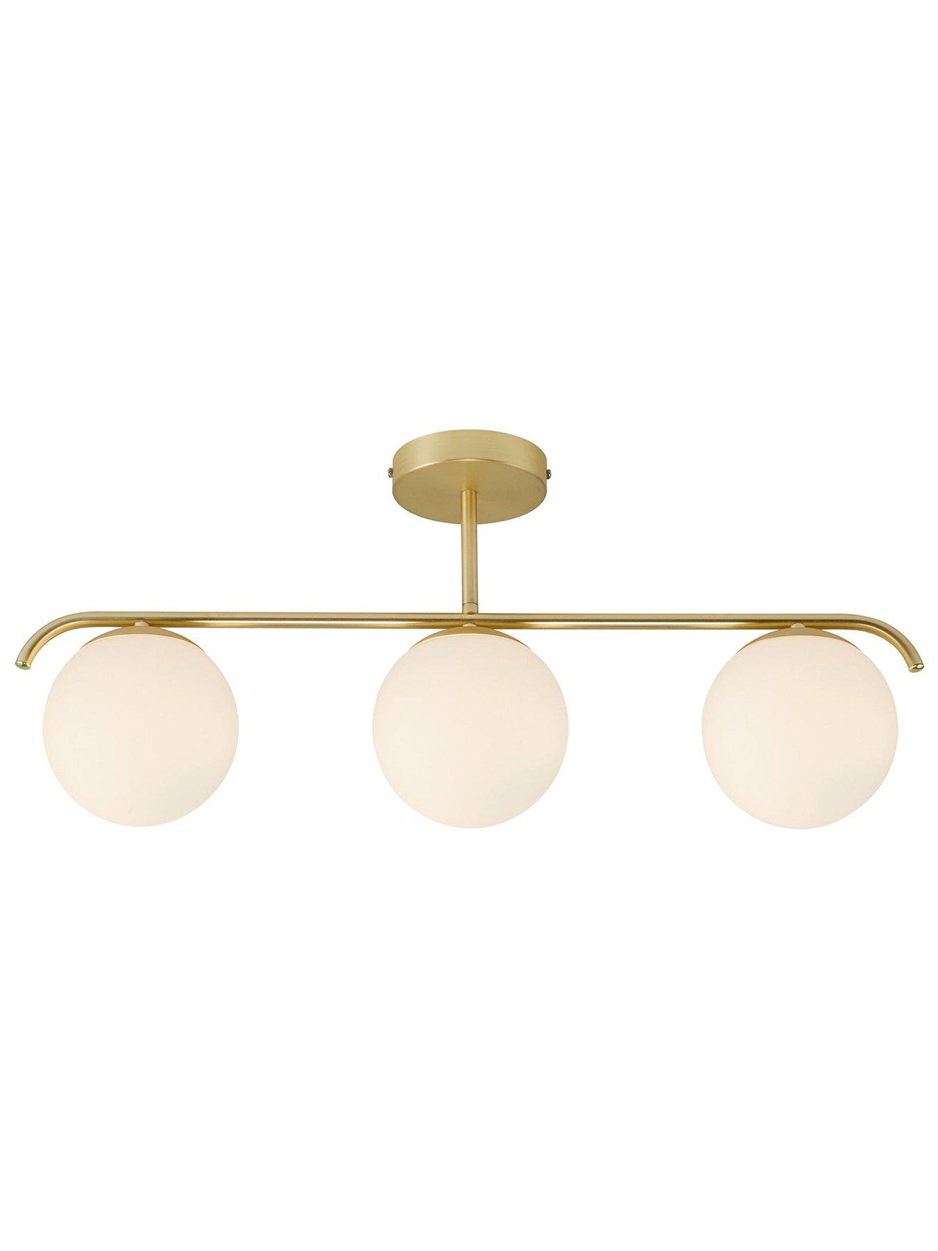 Image 3 of 3 of Nordlux Nordlux Grant 3 Ceiling Lamp - Brass