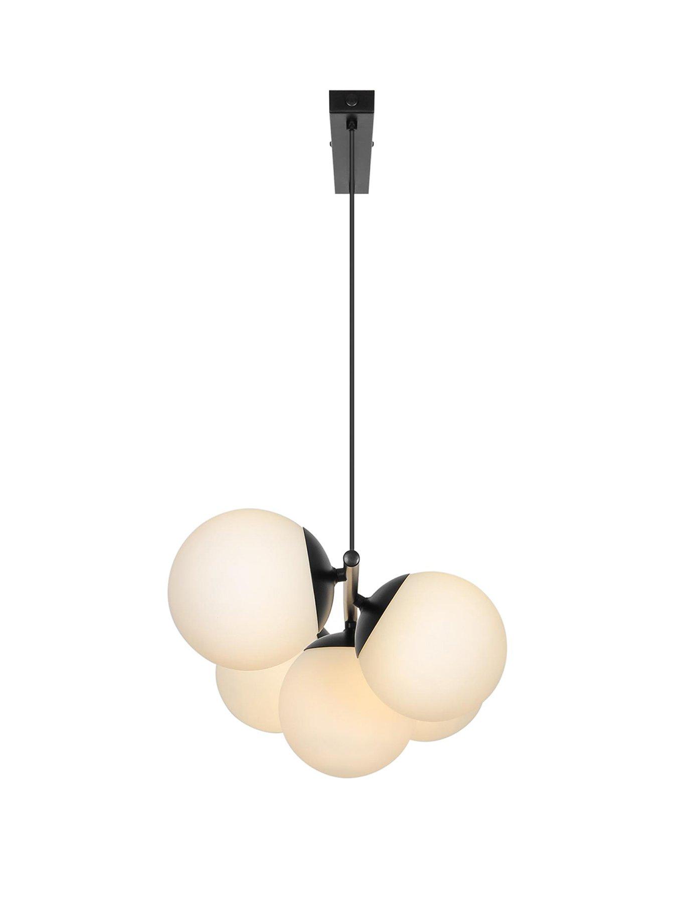 Image 2 of 6 of Nordlux Nordlux Lilly 3-Spot Pendant Light - Black