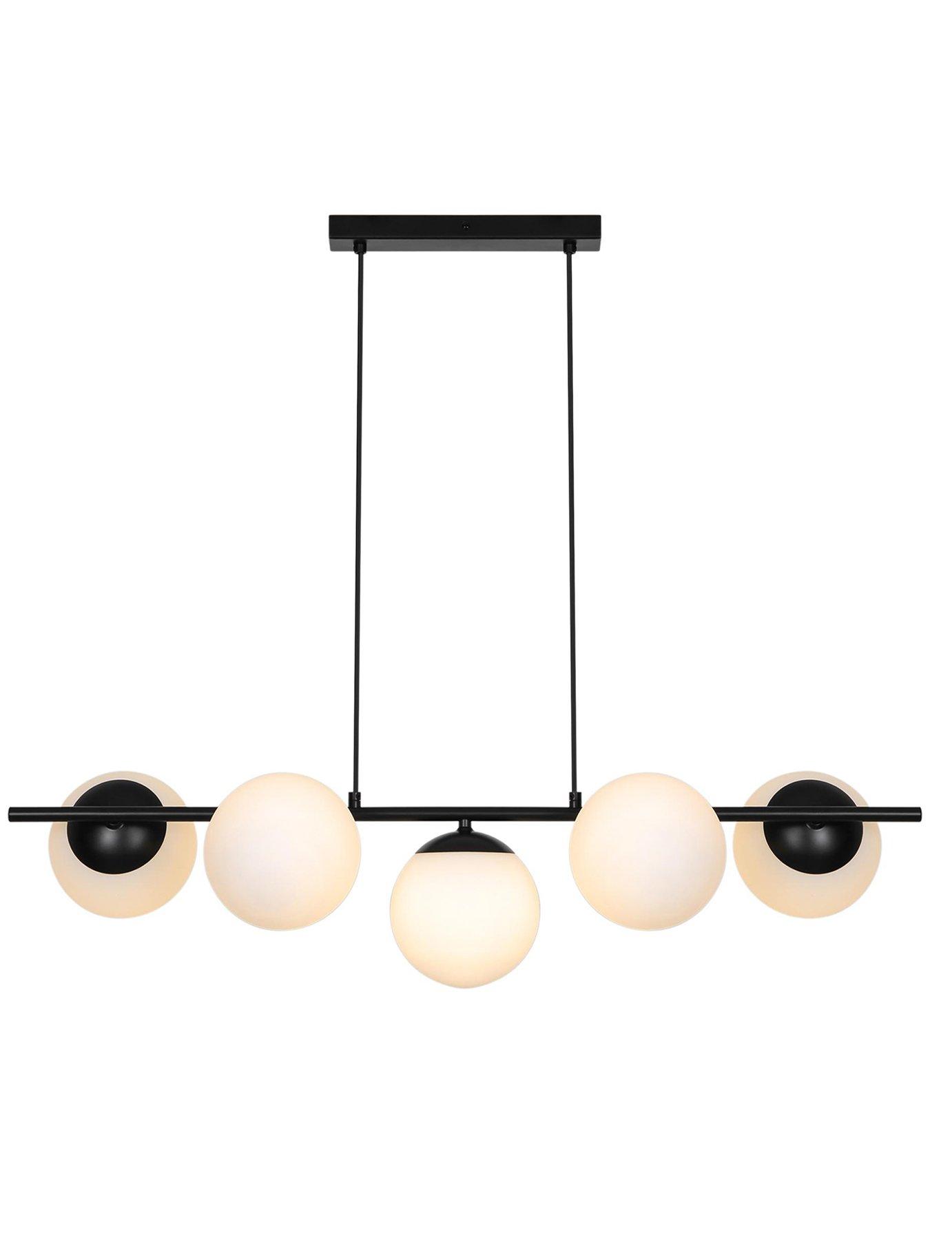 Image 3 of 6 of Nordlux Nordlux Lilly 3-Spot Pendant Light - Black