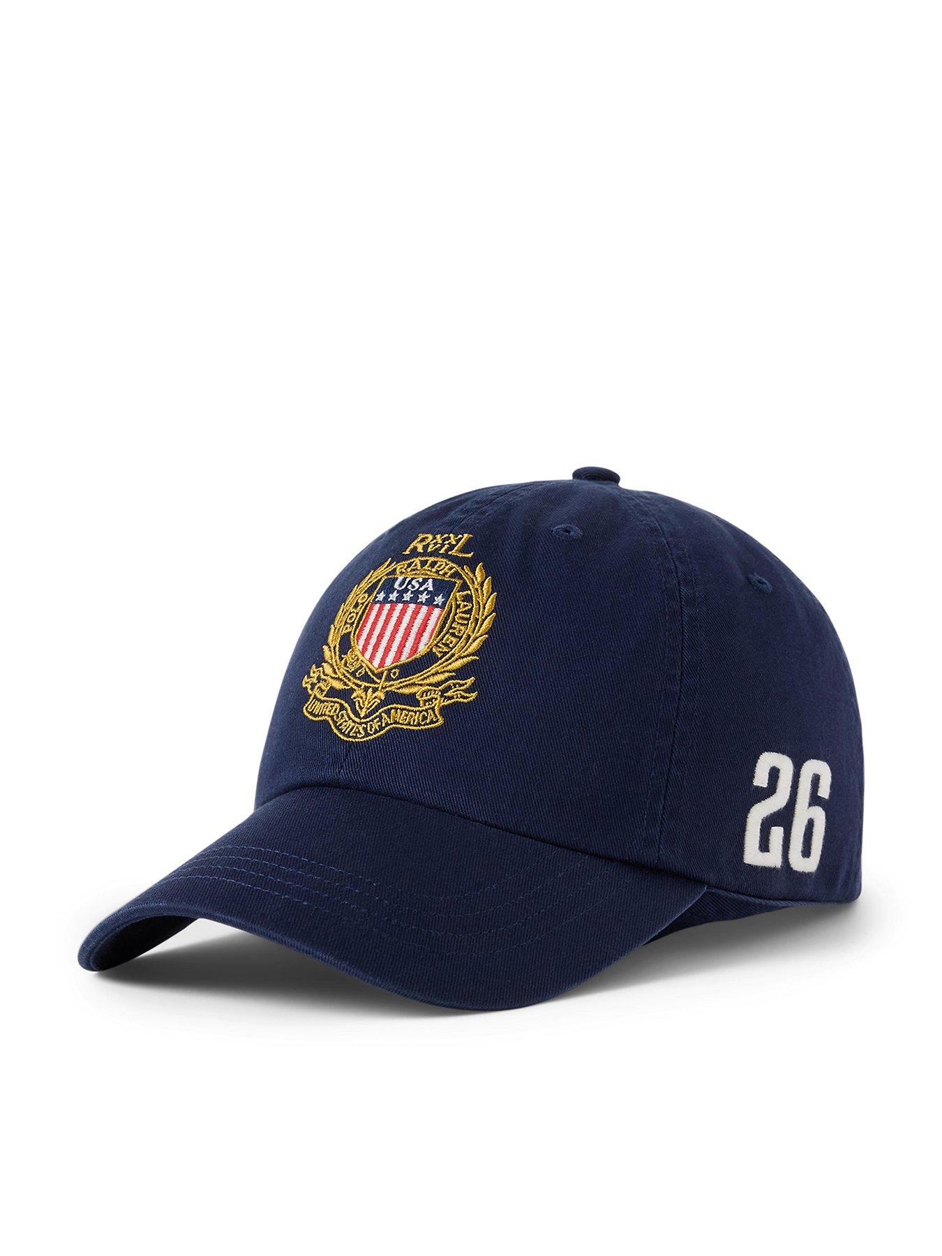 Polo Ralph Lauren Woven USA Cap - Navy