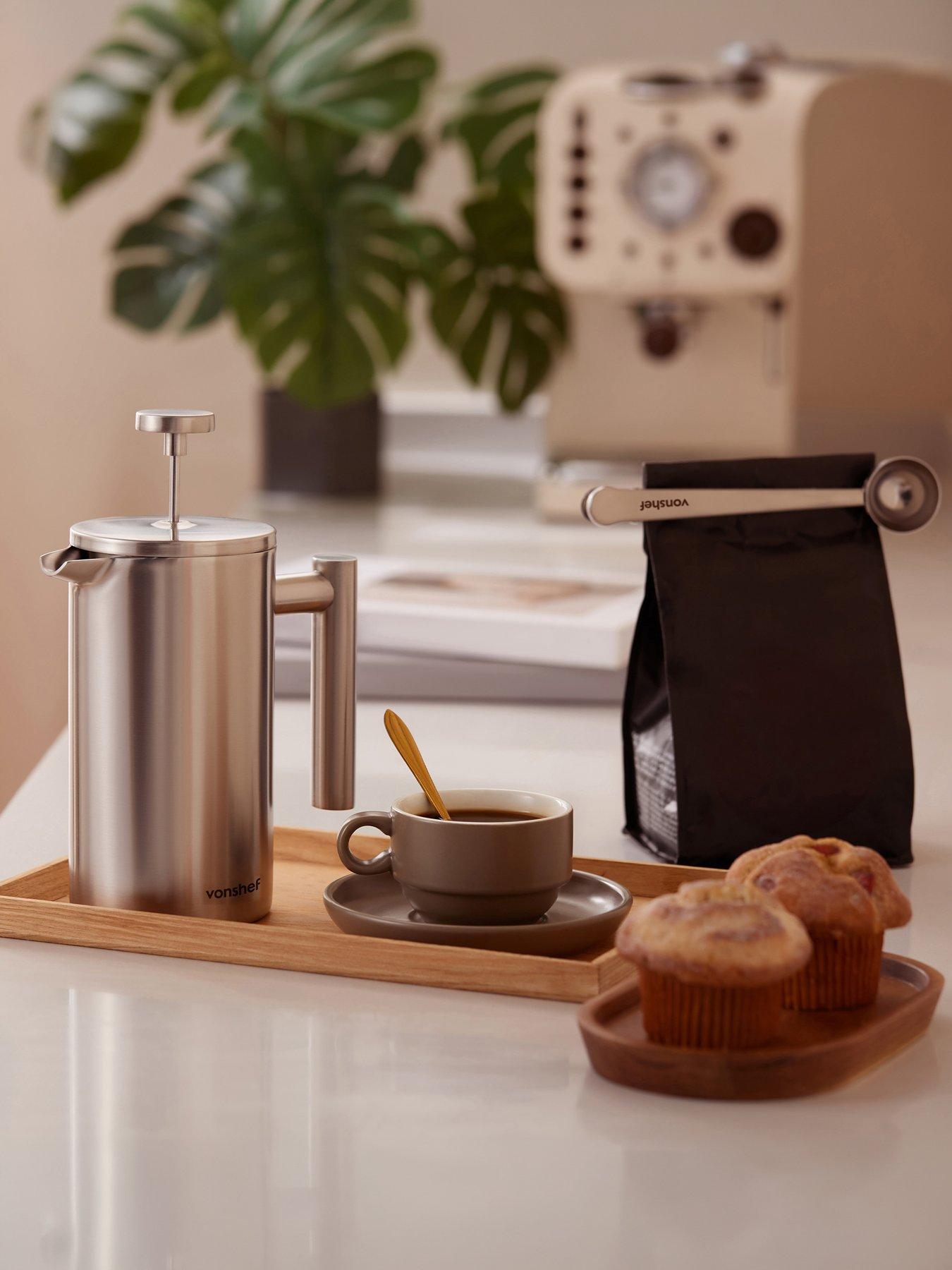 vonshef-6-cup-cafetiere-with-spoonfront
