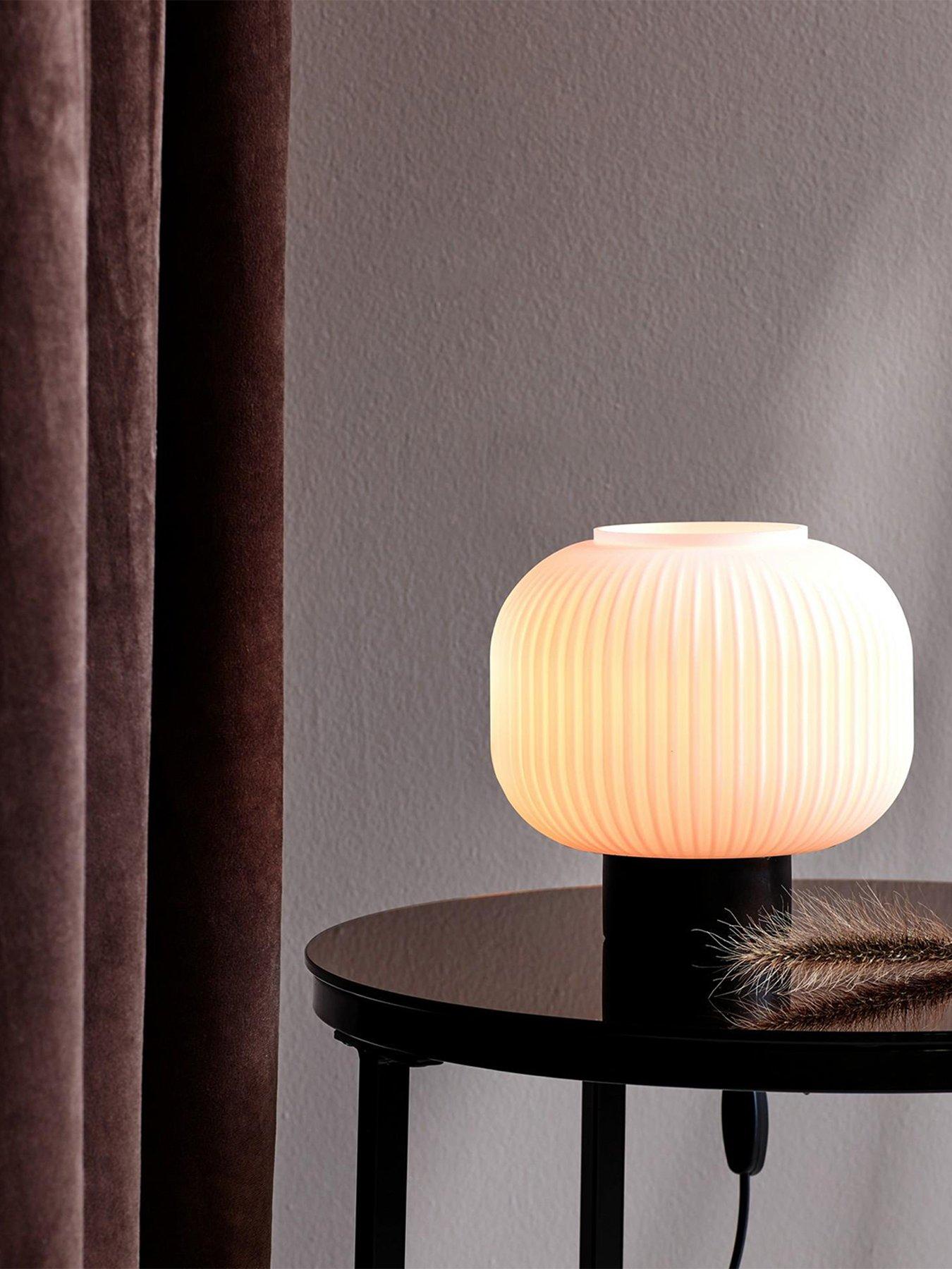 Nordlux Nordlux Milford Table lamp - Black/Opal White