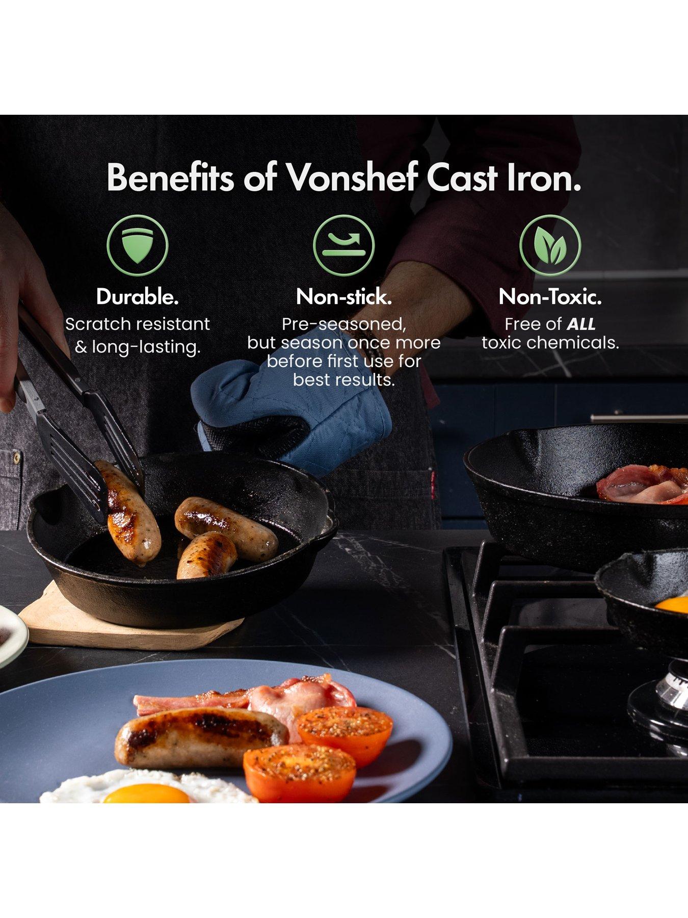 vonshef-cast-iron-cookware-set-3-pansdetail