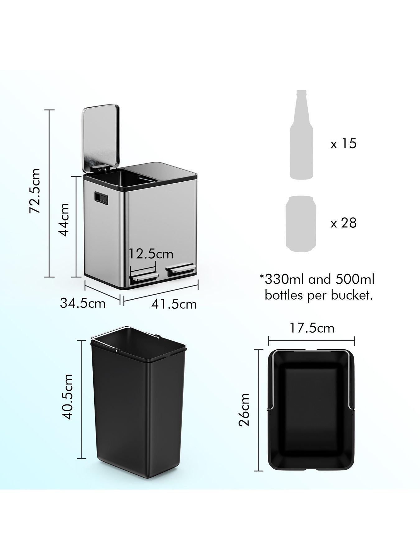 vonhaus-stainless-steel-double-bin-30lback