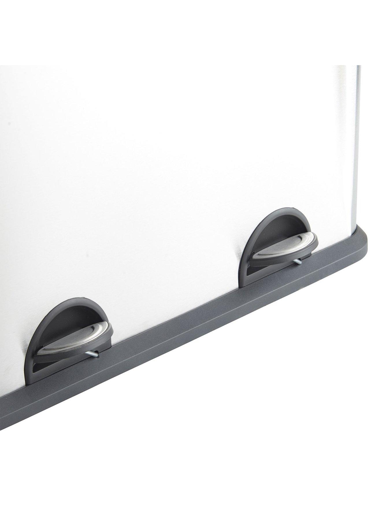 vonhaus-double-compartment-pedal-recycling-bin-60ldetail