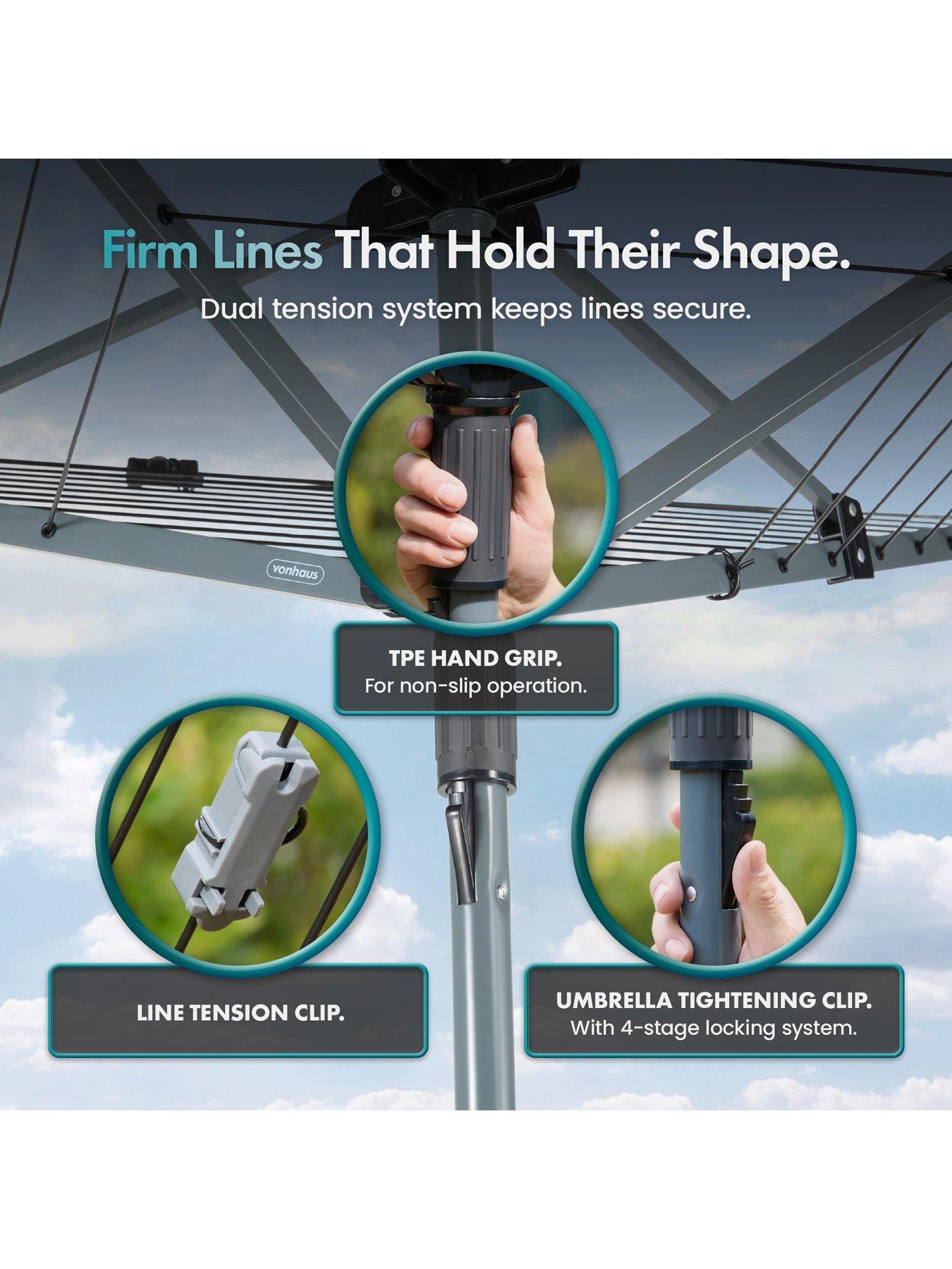 vonhaus-45m-rotary-washing-line-setoutfit