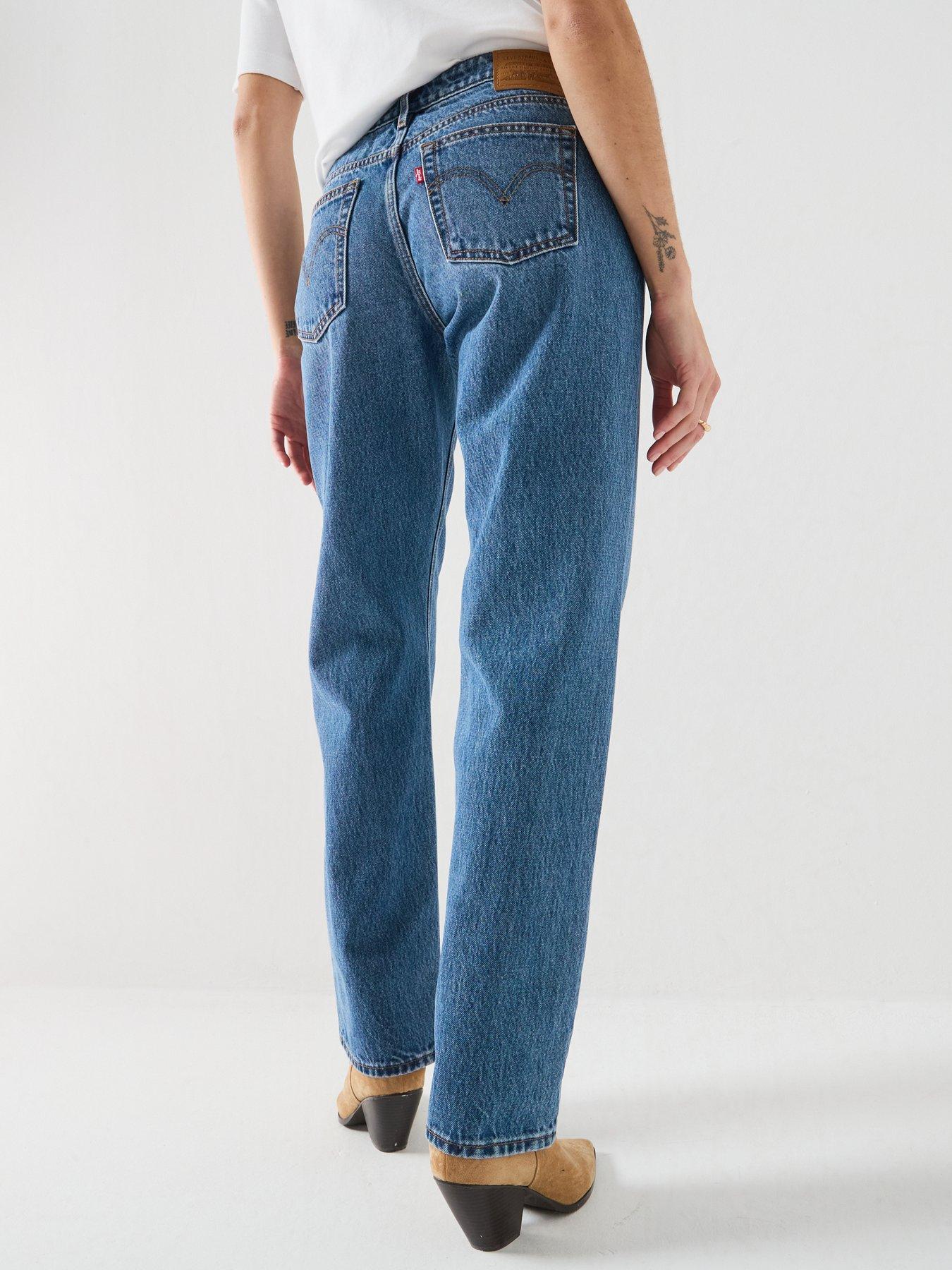 Image 2 of 6 of Levi's Straight Leg Jeans - Blue
