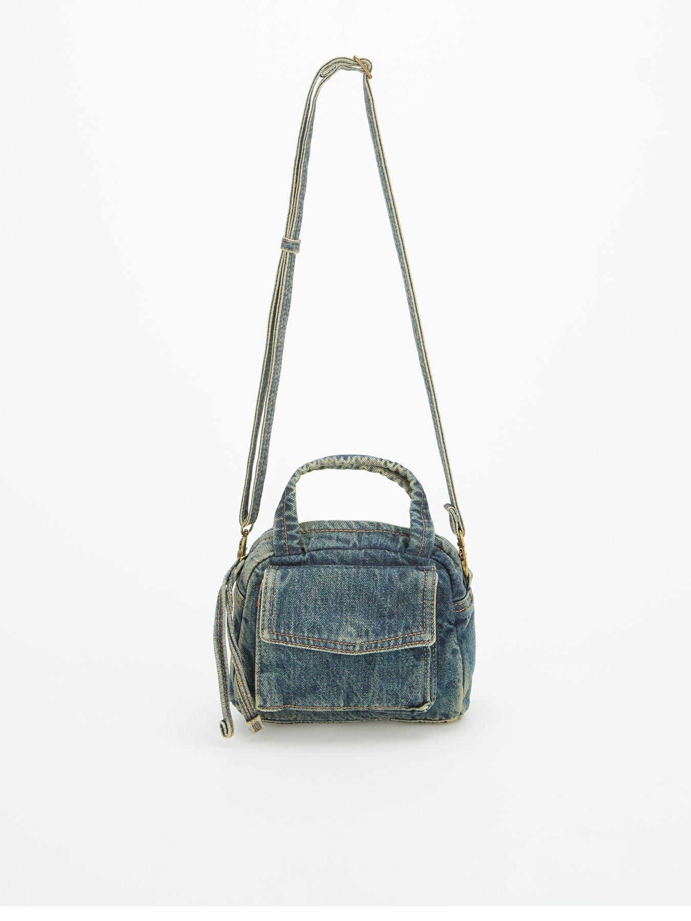 Image 1 of 6 of Levi's Small Blake Handbag - Grungy Girl Blue