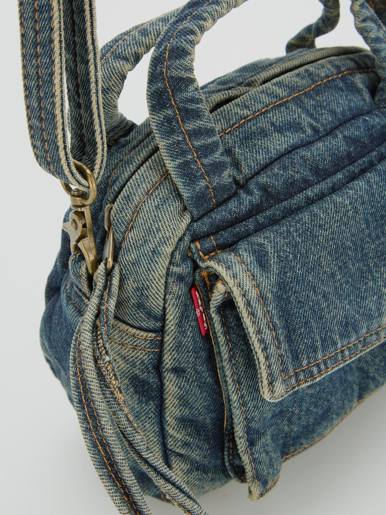 Image 3 of 6 of Levi's Small Blake Handbag - Grungy Girl Blue