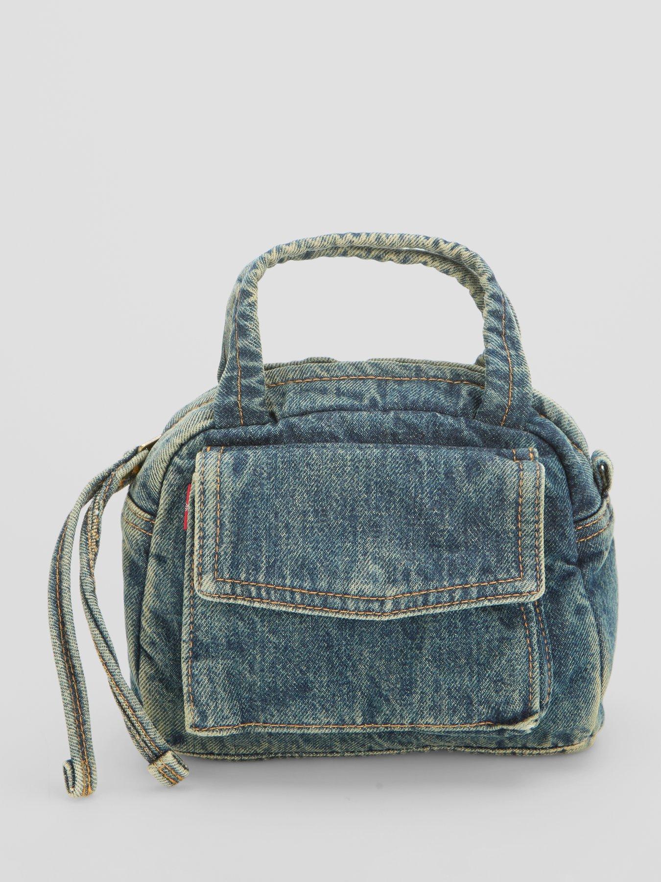 Image 4 of 6 of Levi's Small Blake Handbag - Grungy Girl Blue