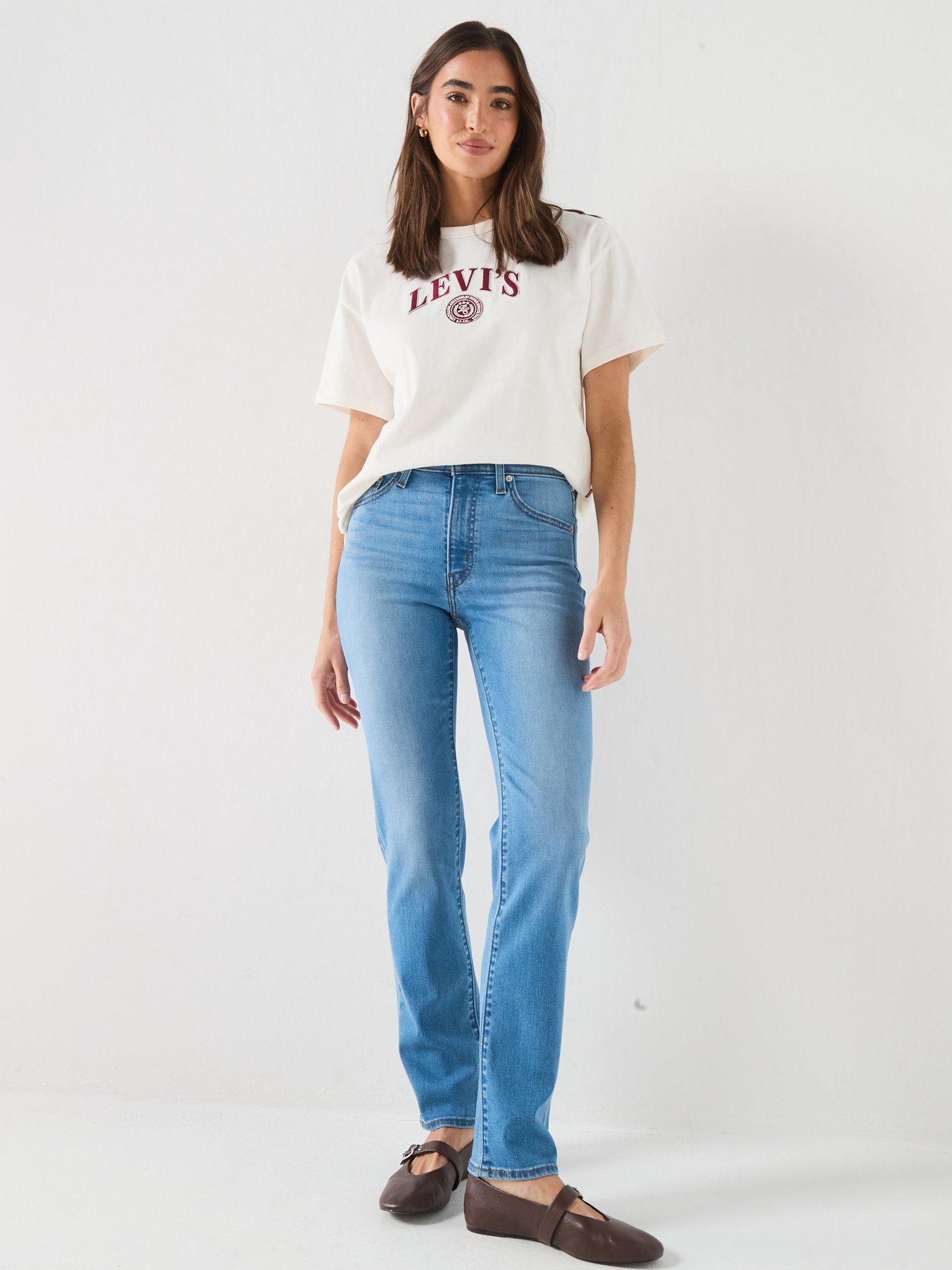 Image 3 of 5 of Levi's 722 High Rise Slim - Blue