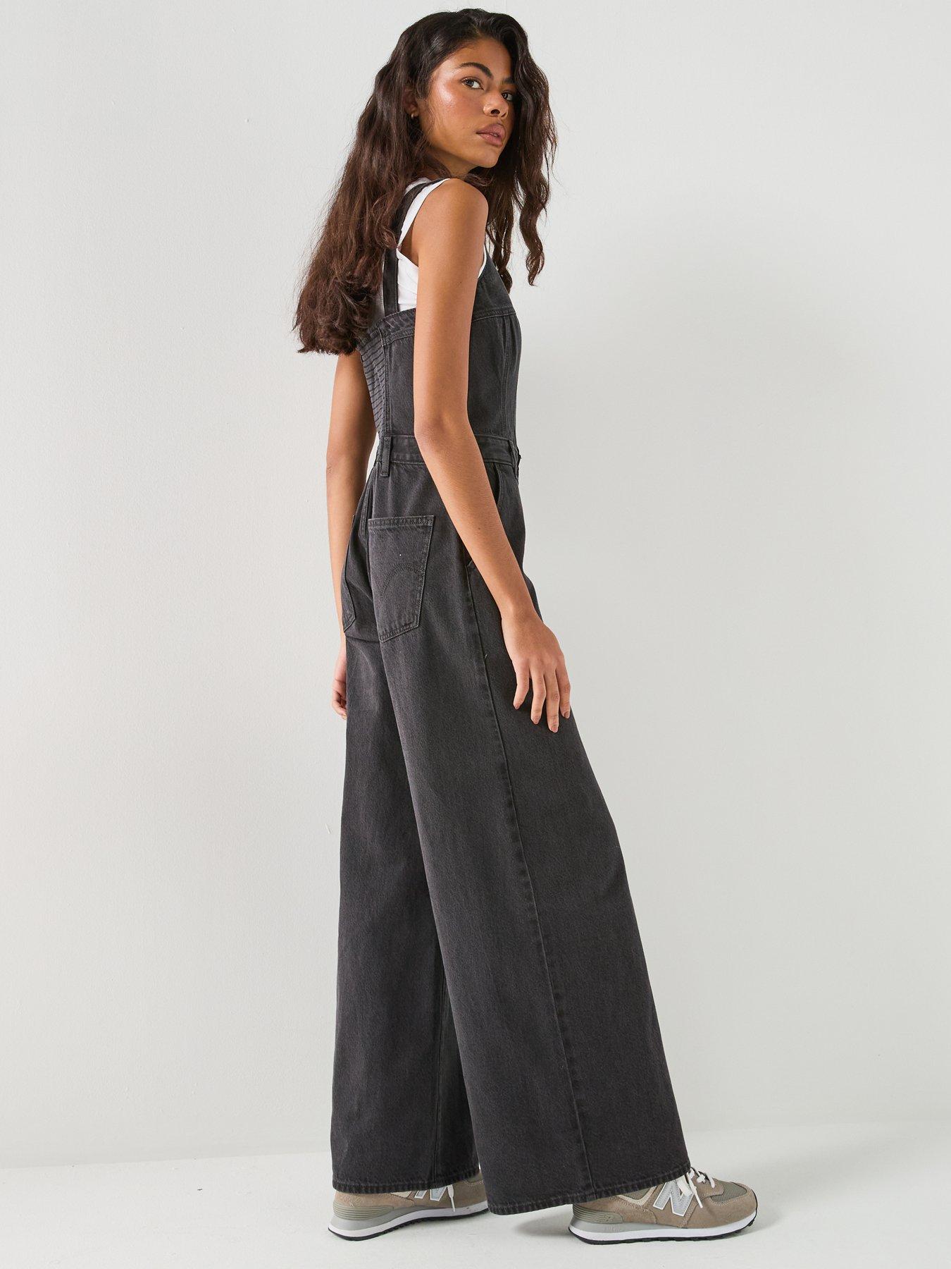 Image 6 of 6 of Levi's Audra Seamed Jumpsuit - Grey
