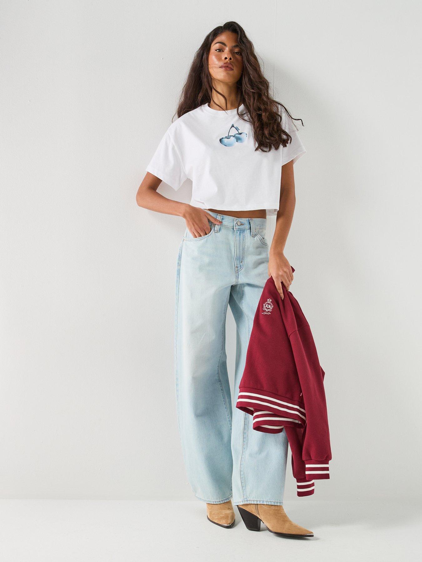 Image 3 of 6 of Levi's Middy Balloon Fit Jeans - Pick Up Lane