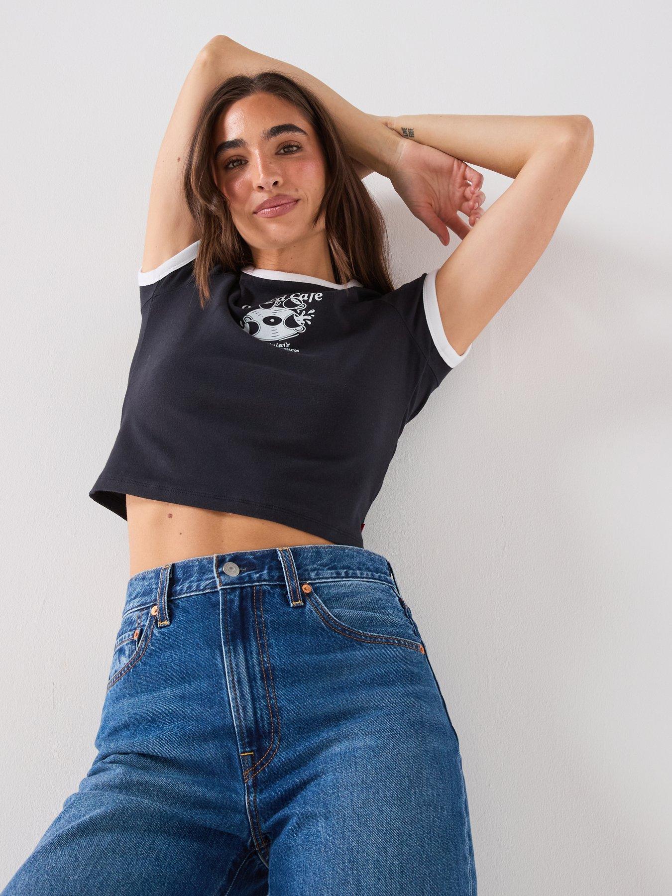 Image 4 of 5 of Levi's Gr Essential Baby Ringer Tee