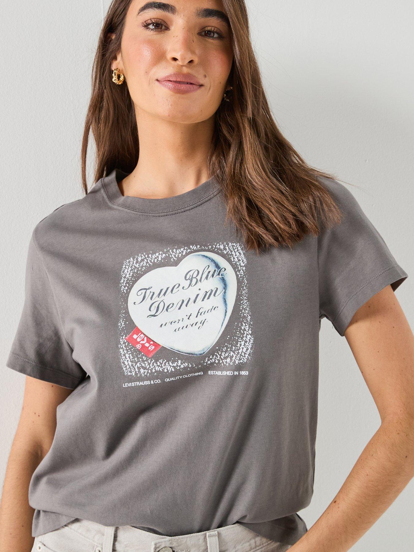 Image 4 of 6 of Levi's Graphic T-Shirt - Grey