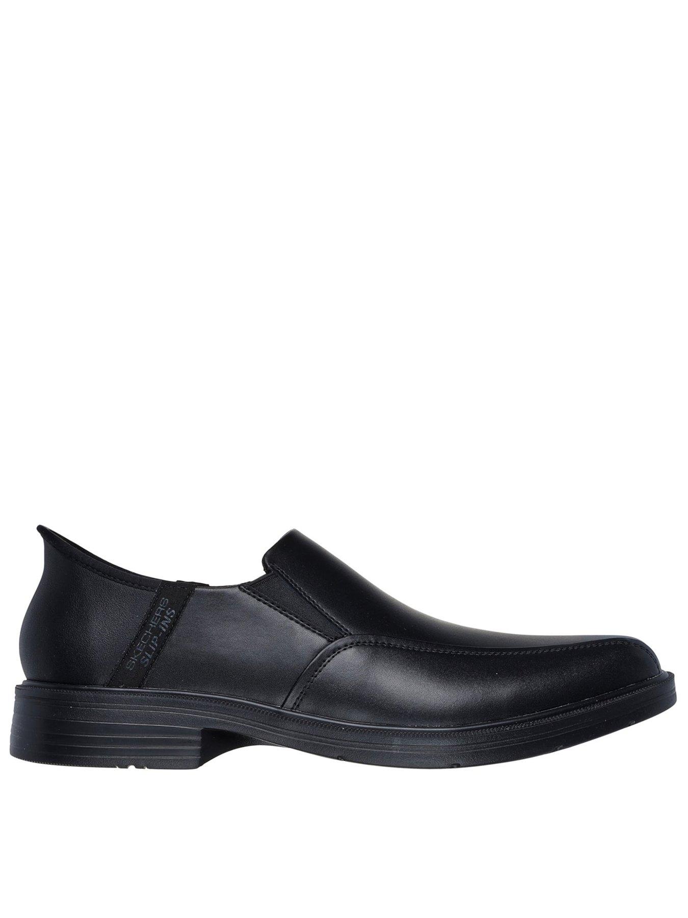 Skechers Caswell Frantone Casual Slip On Shoe – Black