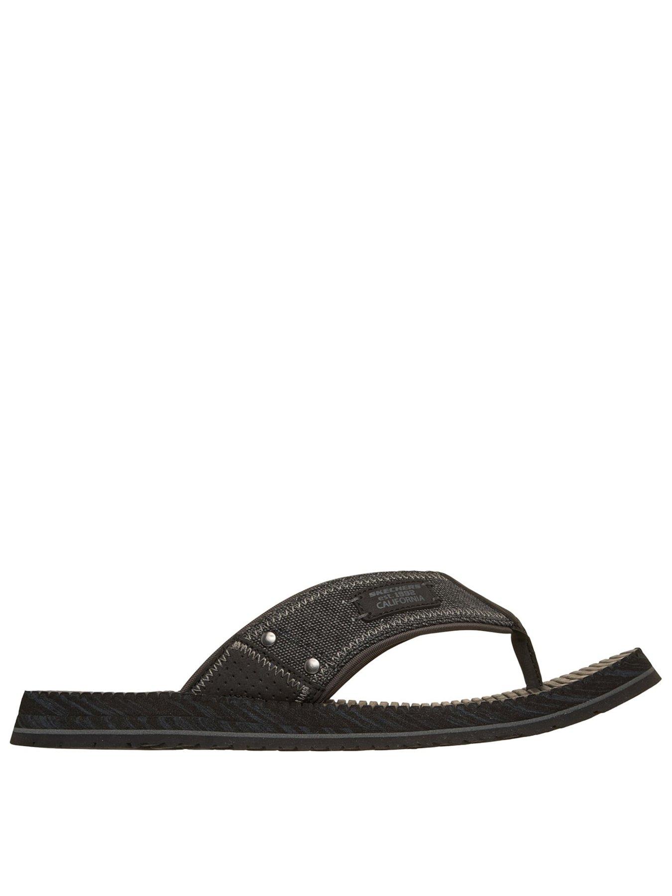 Image 1 of 5 of Skechers Skechers Quill Flip Flop - Black