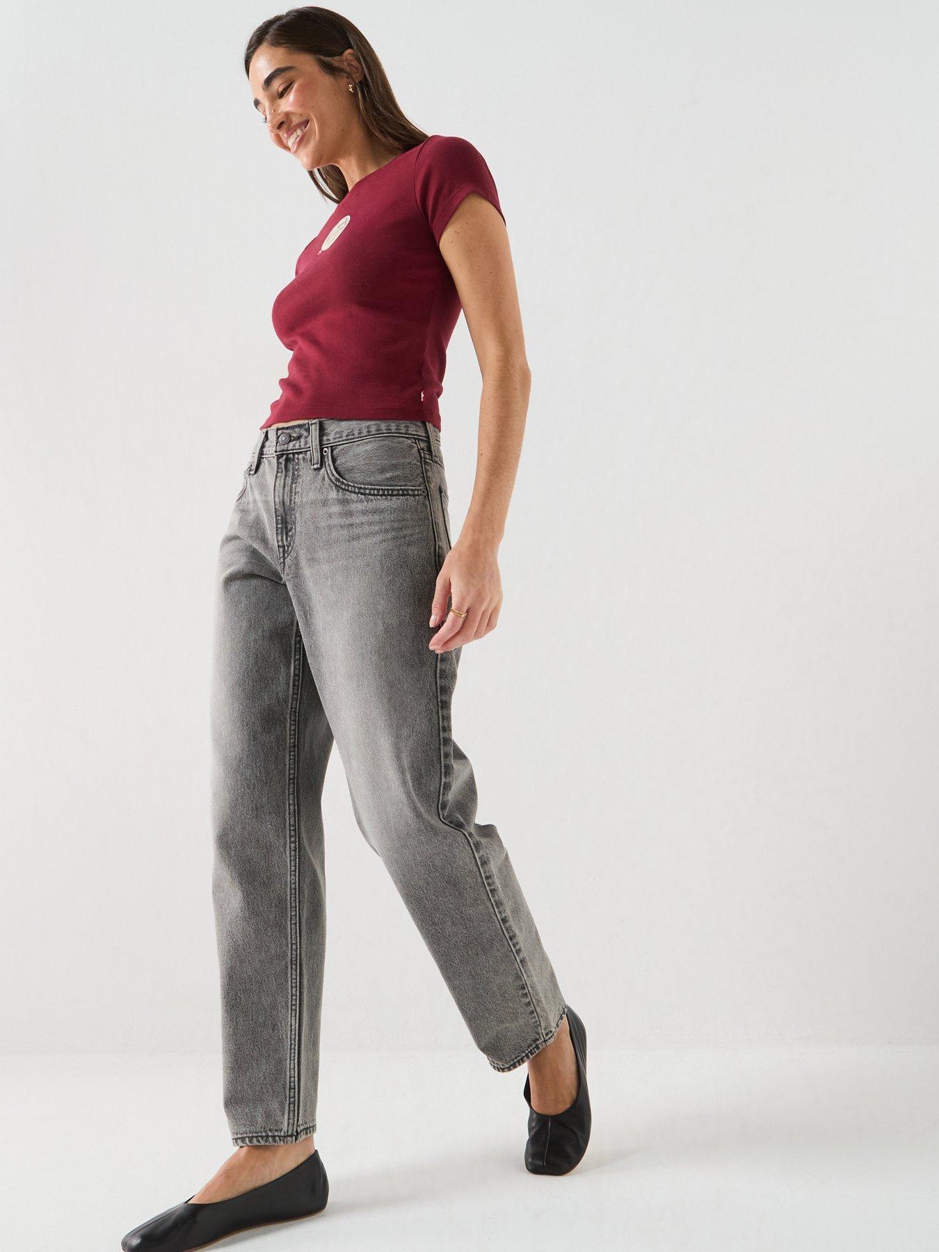 Image 5 of 6 of Levi's Loose Tapered Jeans - Grey