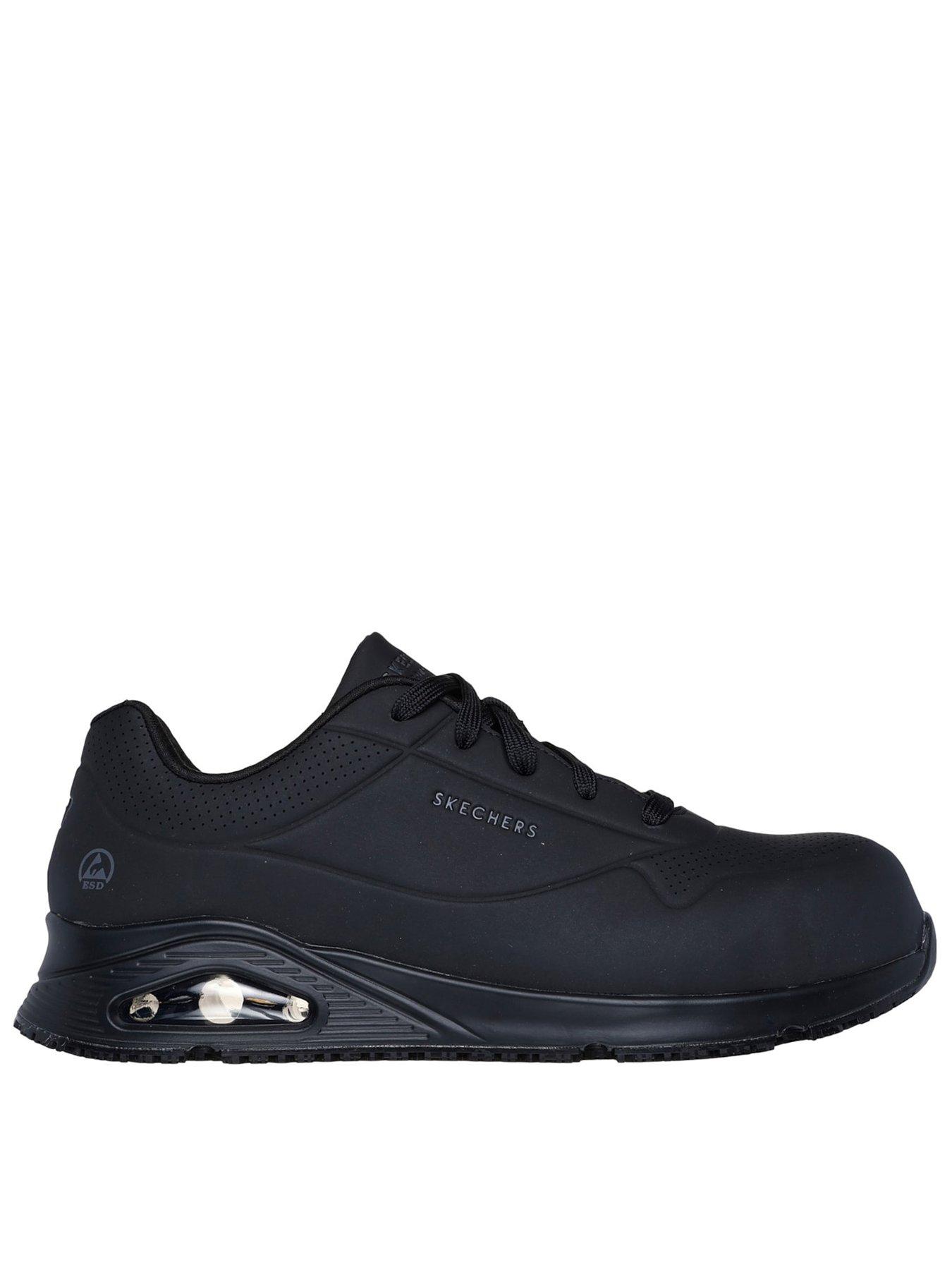 Image 1 of 2 of Skechers Uno SR Doltin Trainers &ndash; Black
