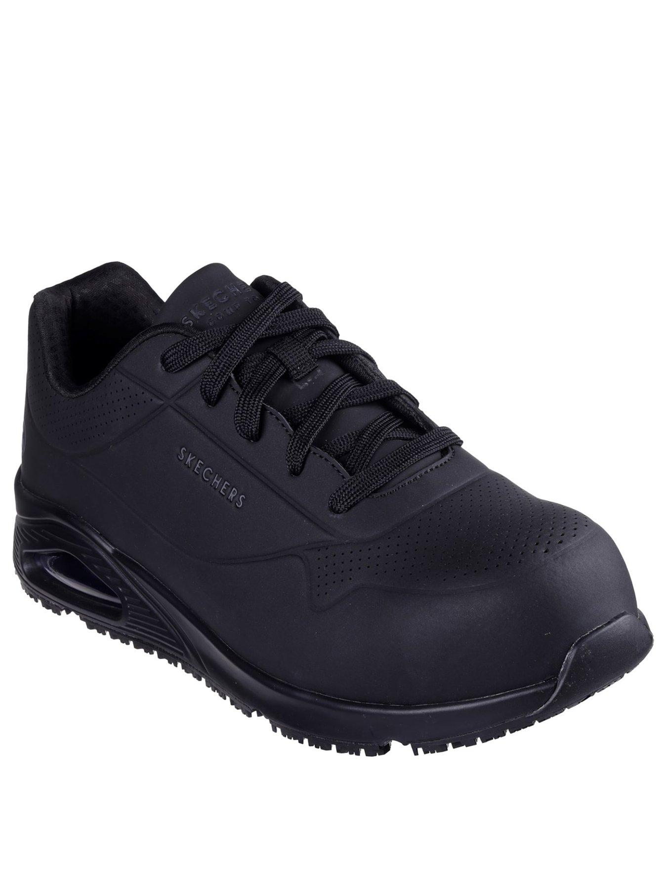 Image 2 of 2 of Skechers Uno SR Doltin Trainers &ndash; Black