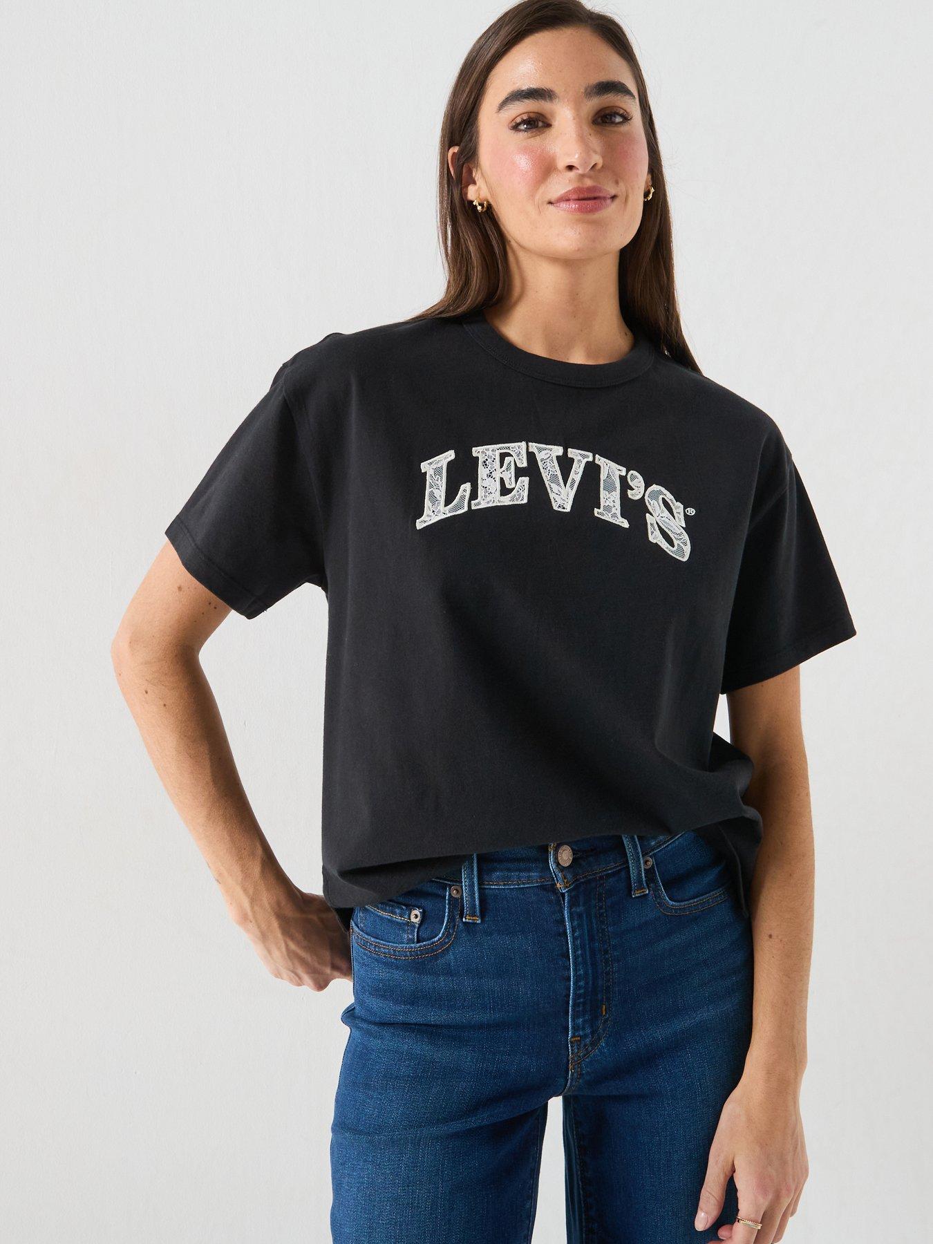 Levi's Lace Arch Logo Vintage T-Shirt - Anthracite