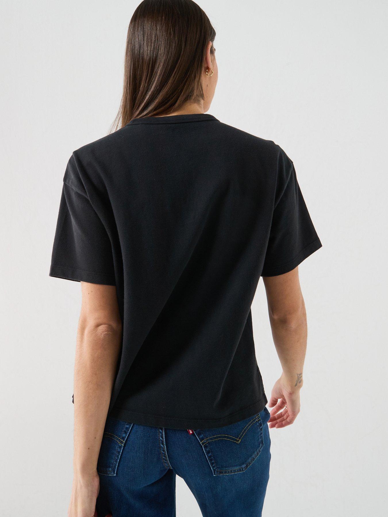 Image 2 of 5 of Levi's Lace Arch Logo Vintage T-Shirt - Anthracite