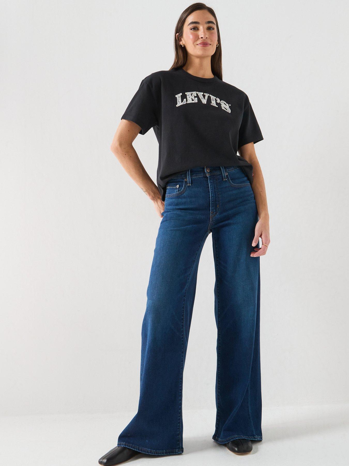 Image 3 of 5 of Levi's Lace Arch Logo Vintage T-Shirt - Anthracite