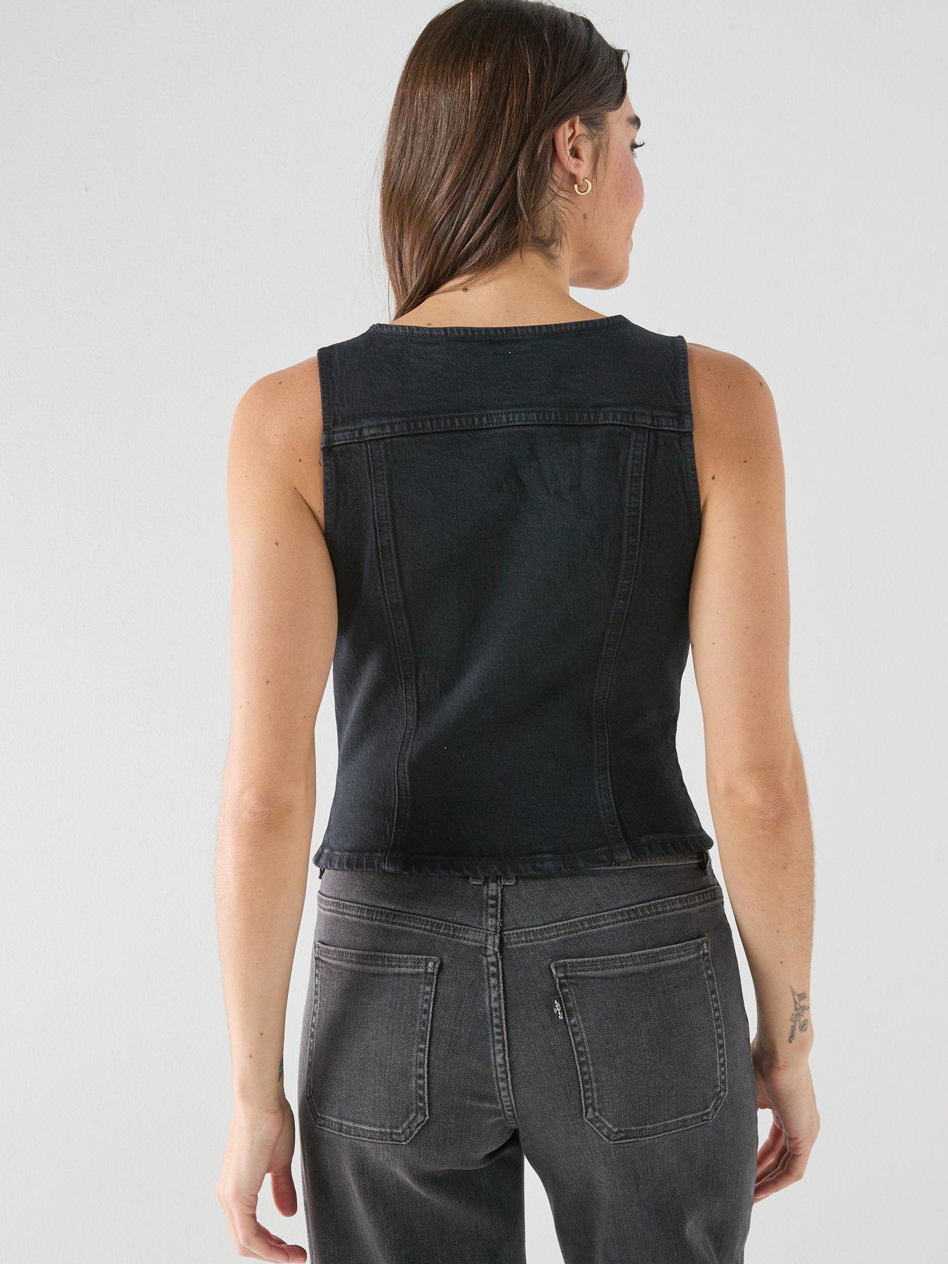 Image 2 of 5 of Levi's Vintage Zip Vest - Blue