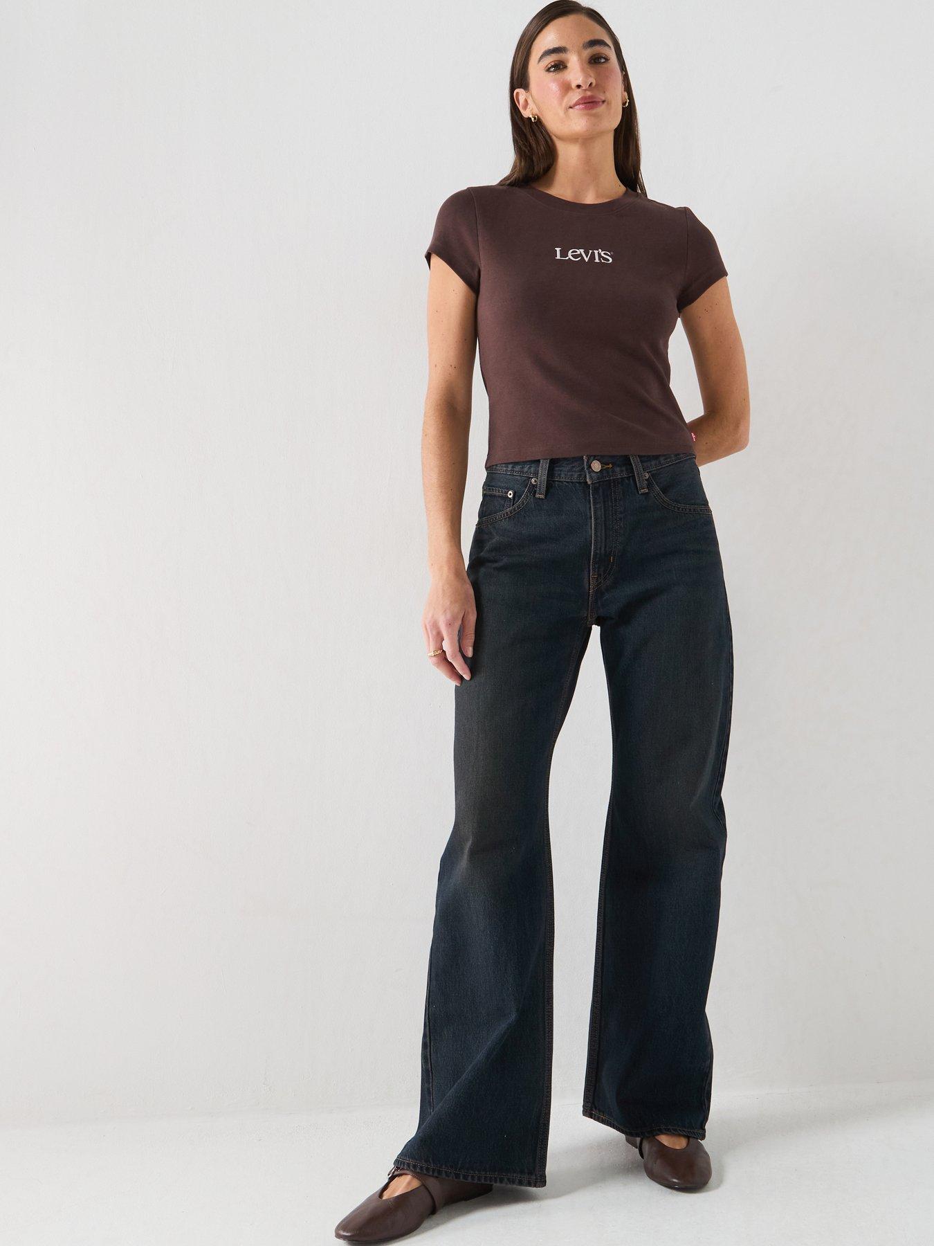 Levi's Middy Loose Bootcut Jeans - Double Brewed Psk
